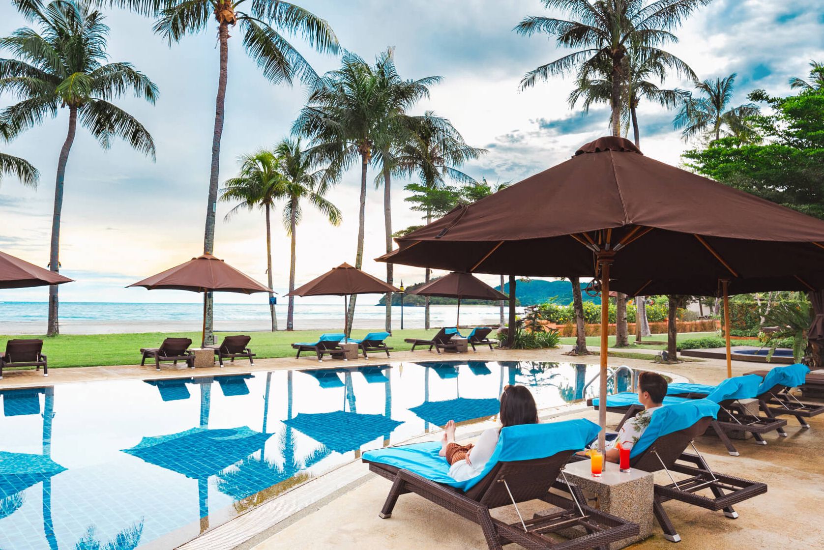 Maleisie Langkawi Casa del Mar Zwembad