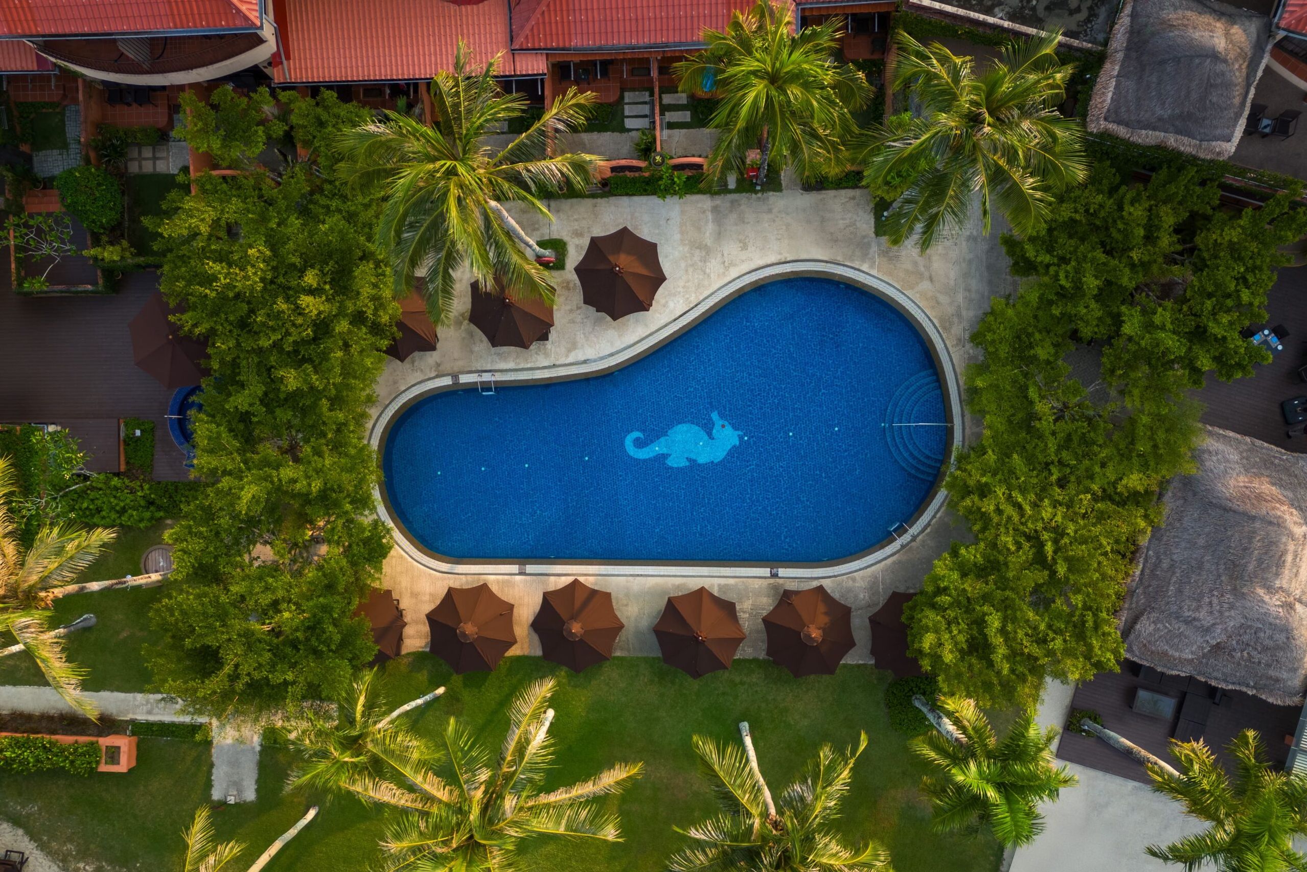 Maleisie Langkawi Casa del Mar Zwembad