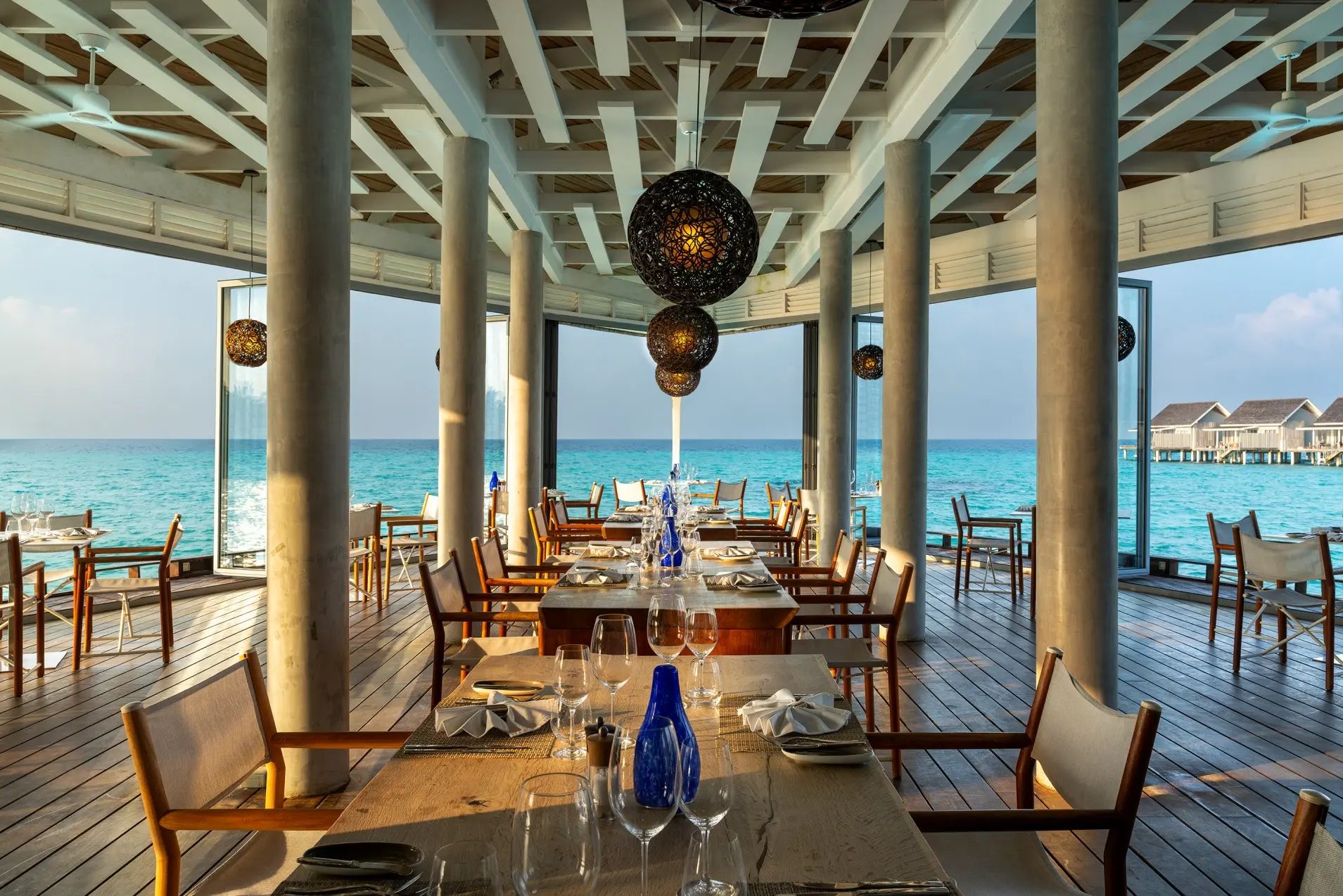 Malediven Noord Male Atol Niva Kuramathi Restaurant