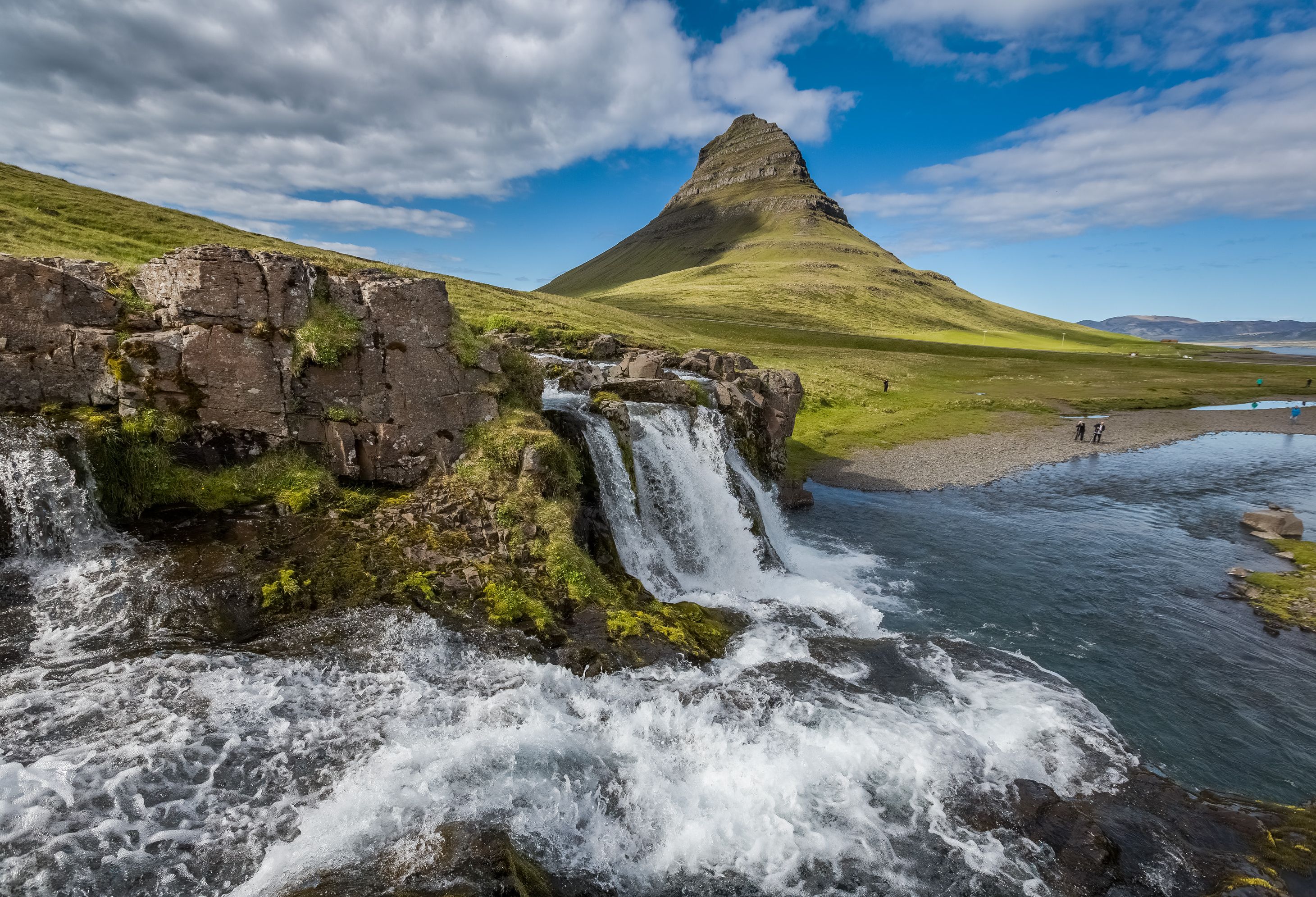 IJsland Snaefellsnes Kirkjufellsfoss