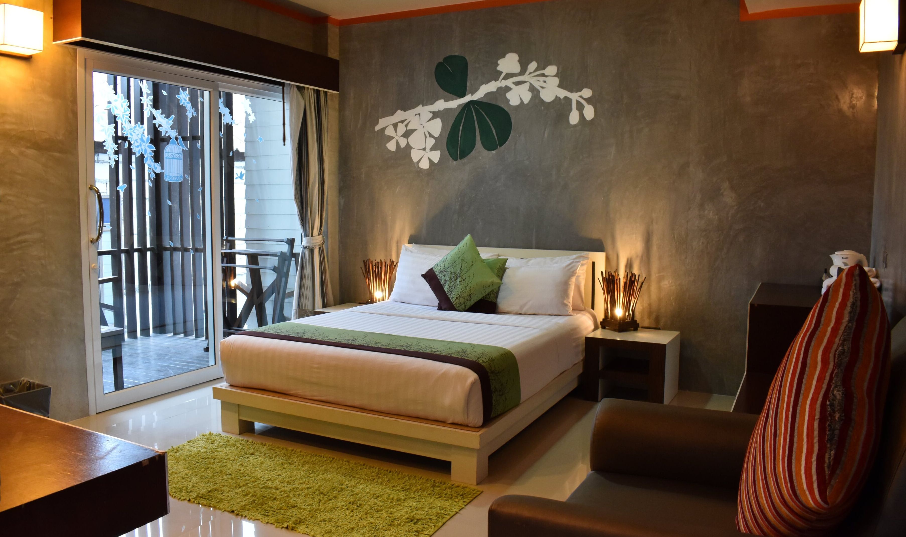 Thailand Koh Tao Sairee Hut Resort Deluxe Kamer