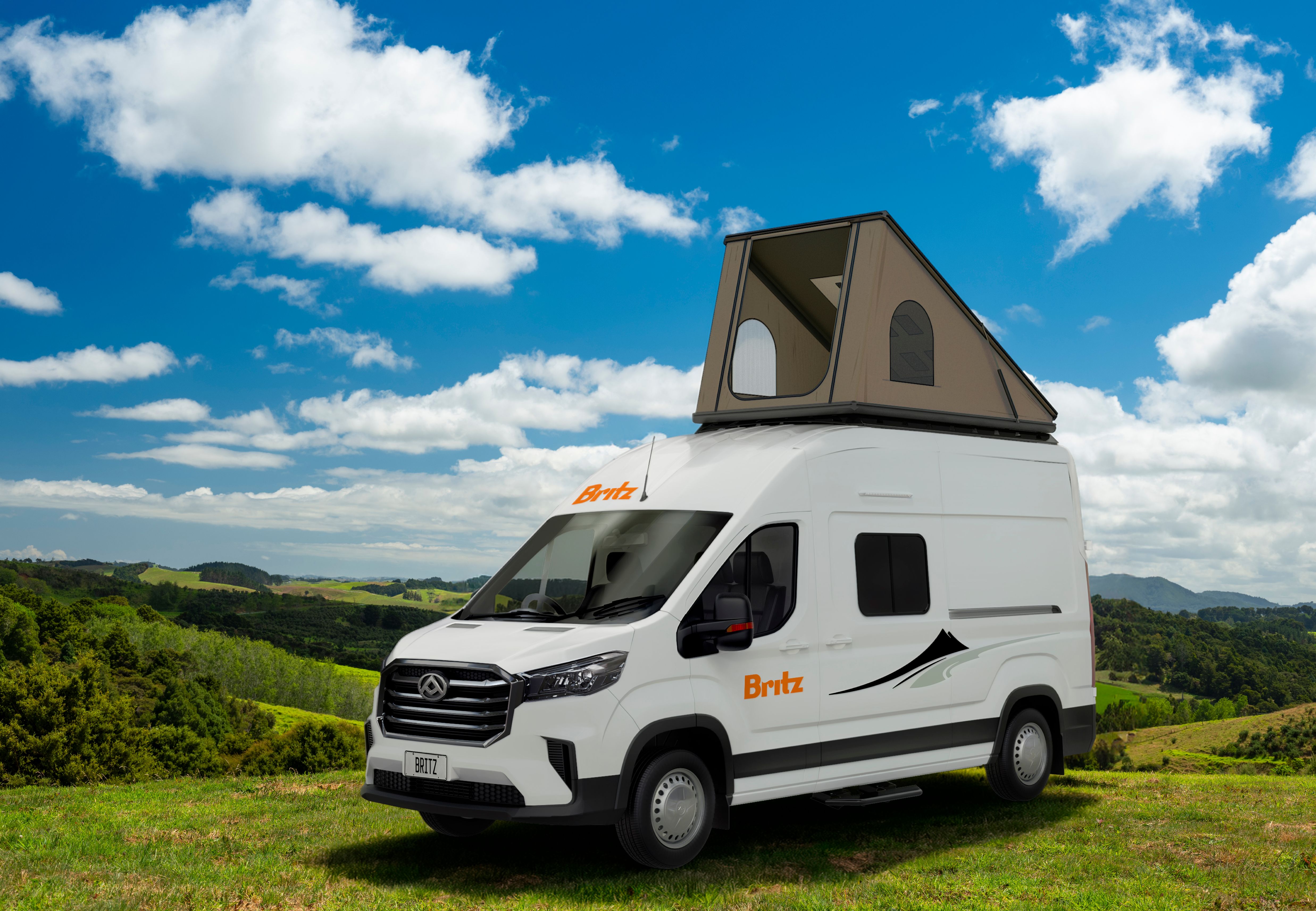 Voyager camper van Britz in Australie