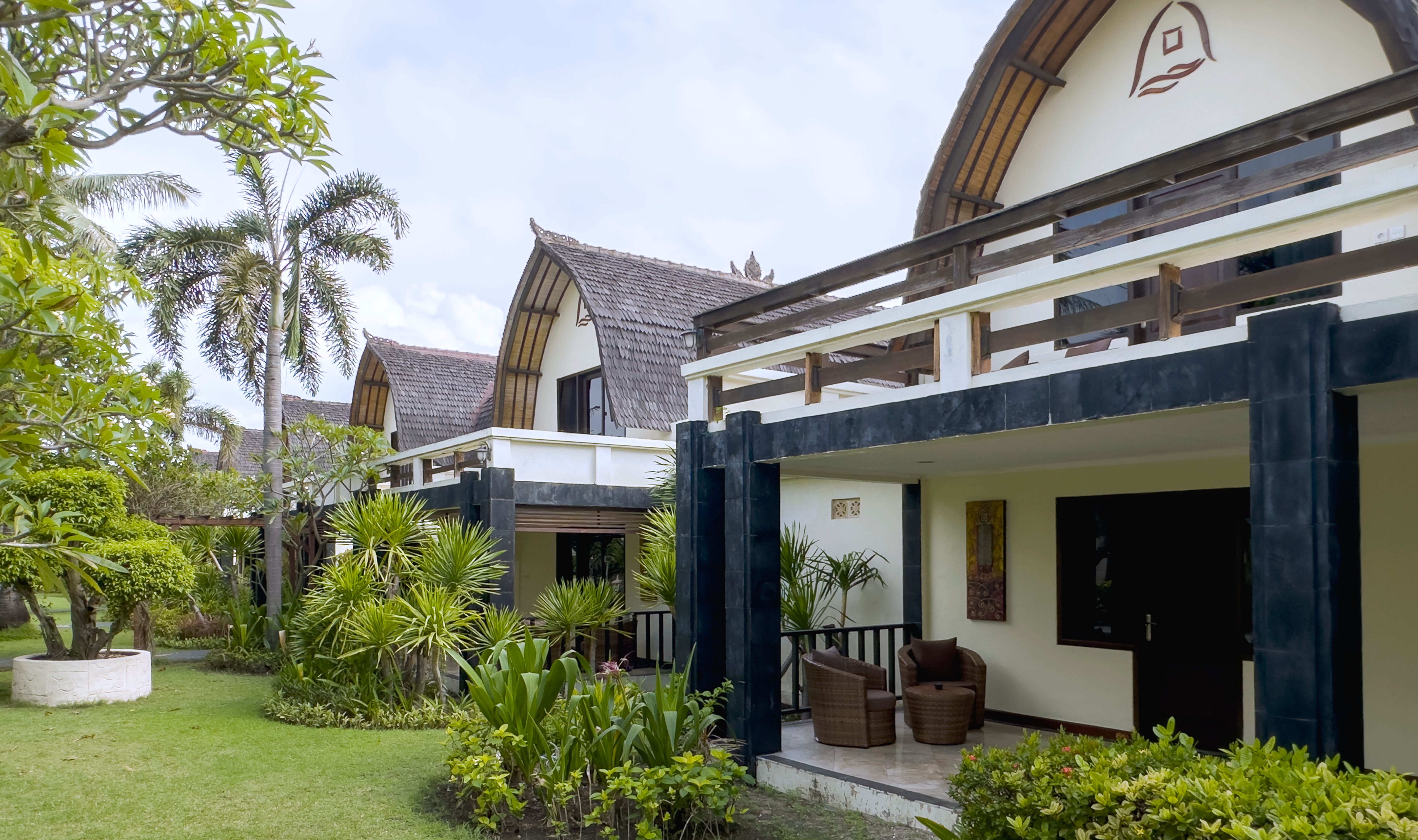 Indonesie Gili Trawangan Vila Ombak Lumgung Terrace