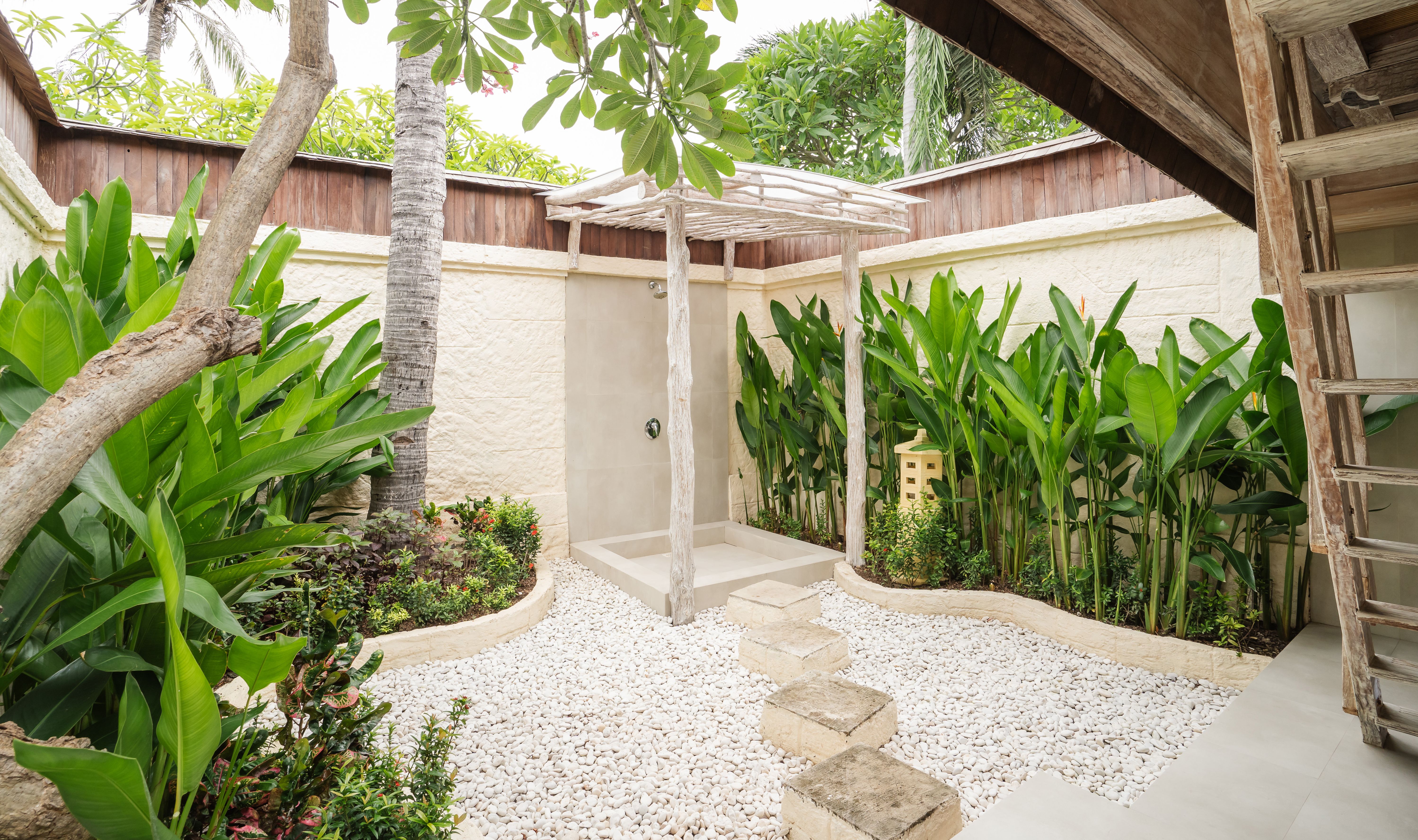 Indonesie Gili Trawangan Vila Ombak Traditional Lumbung Hut