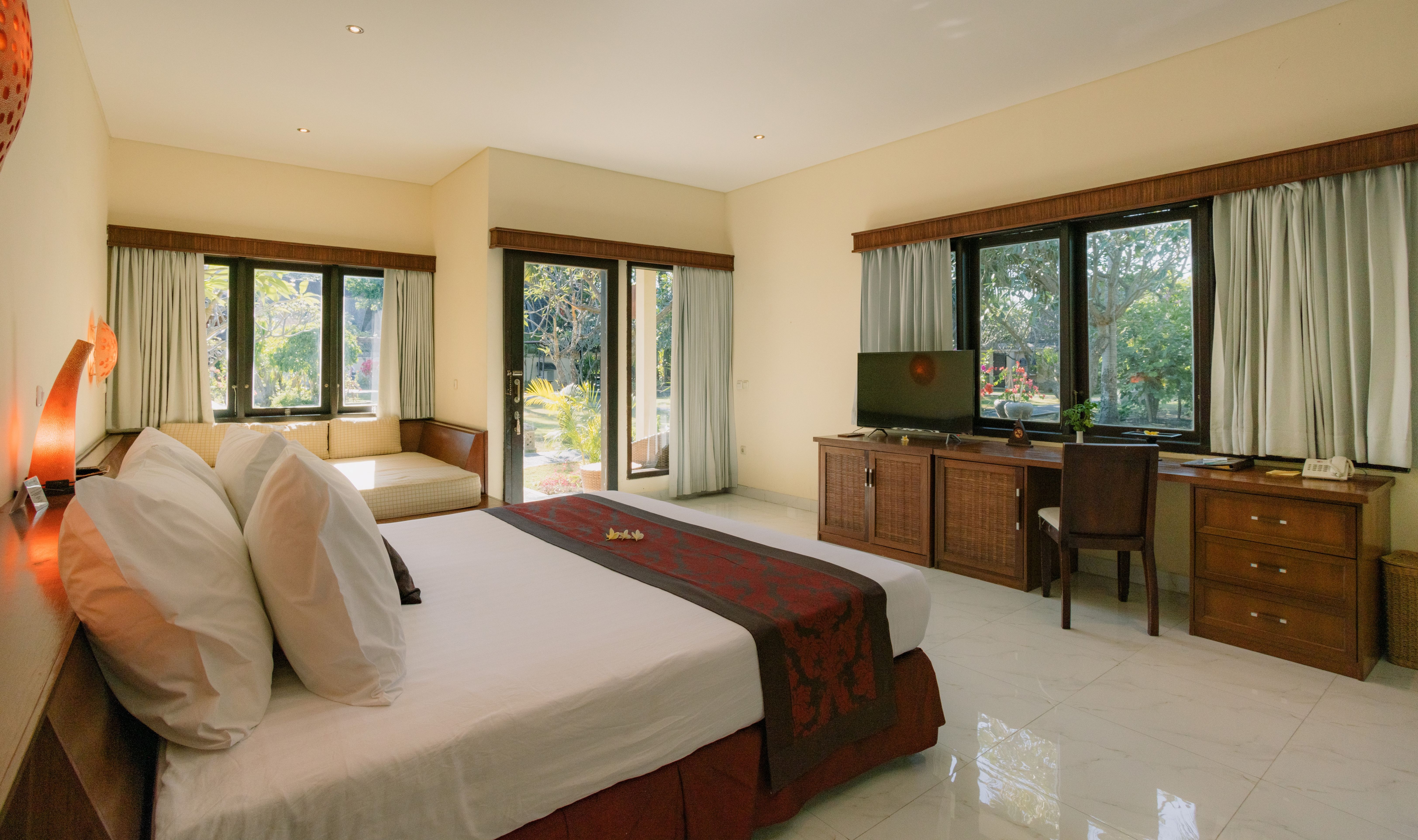 Indonesie Gili Trawangan Vila Ombak Deluxe Ombak Kamer