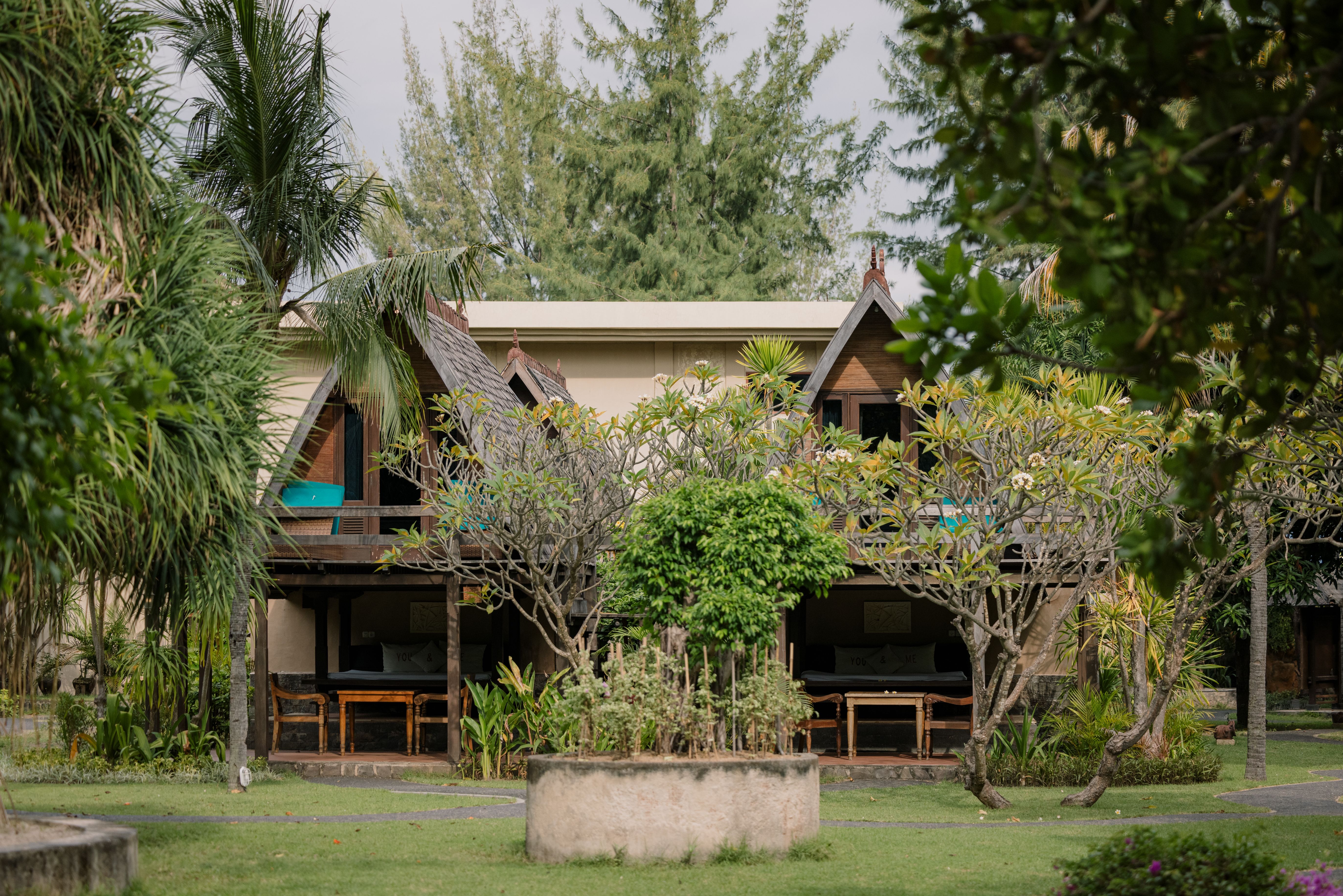 Indonesie Gili Trawangan Vila Ombak Traditional Lumbung Hut