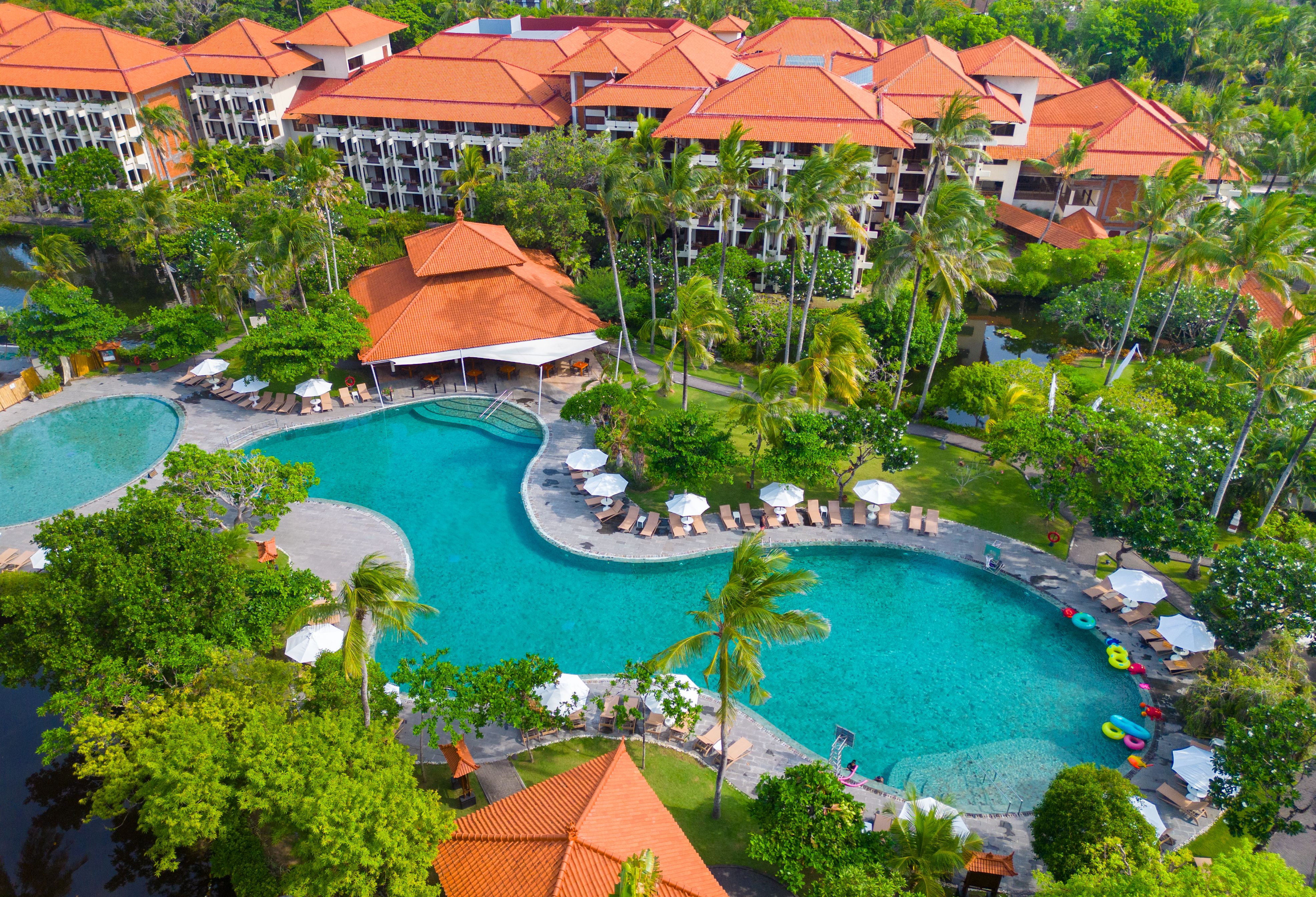 Indonesie Bali Nusa Dua Ayodya Resort Zwembad