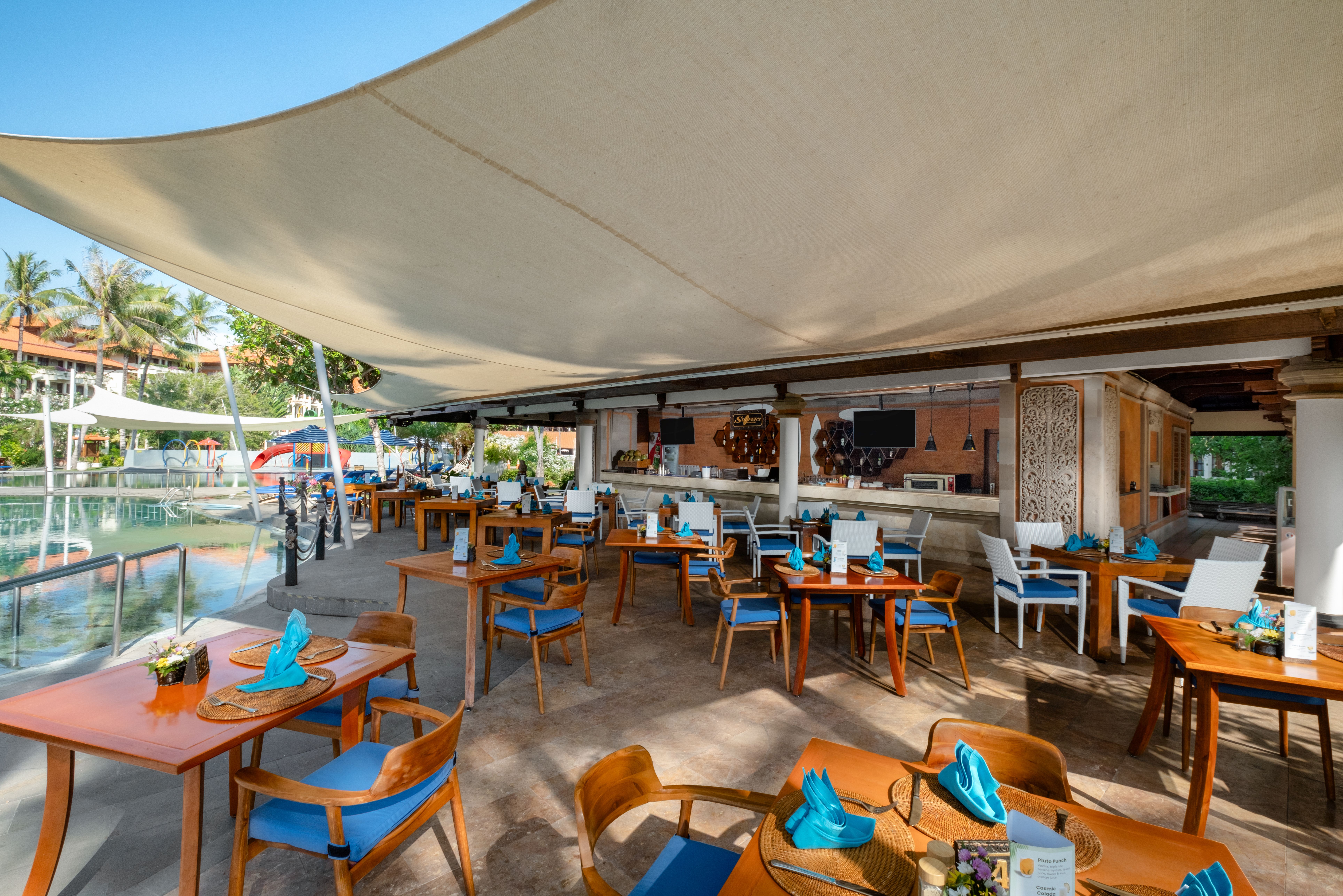 Indonesie Bali Nusa Dua Ayodya Resort Restaurant