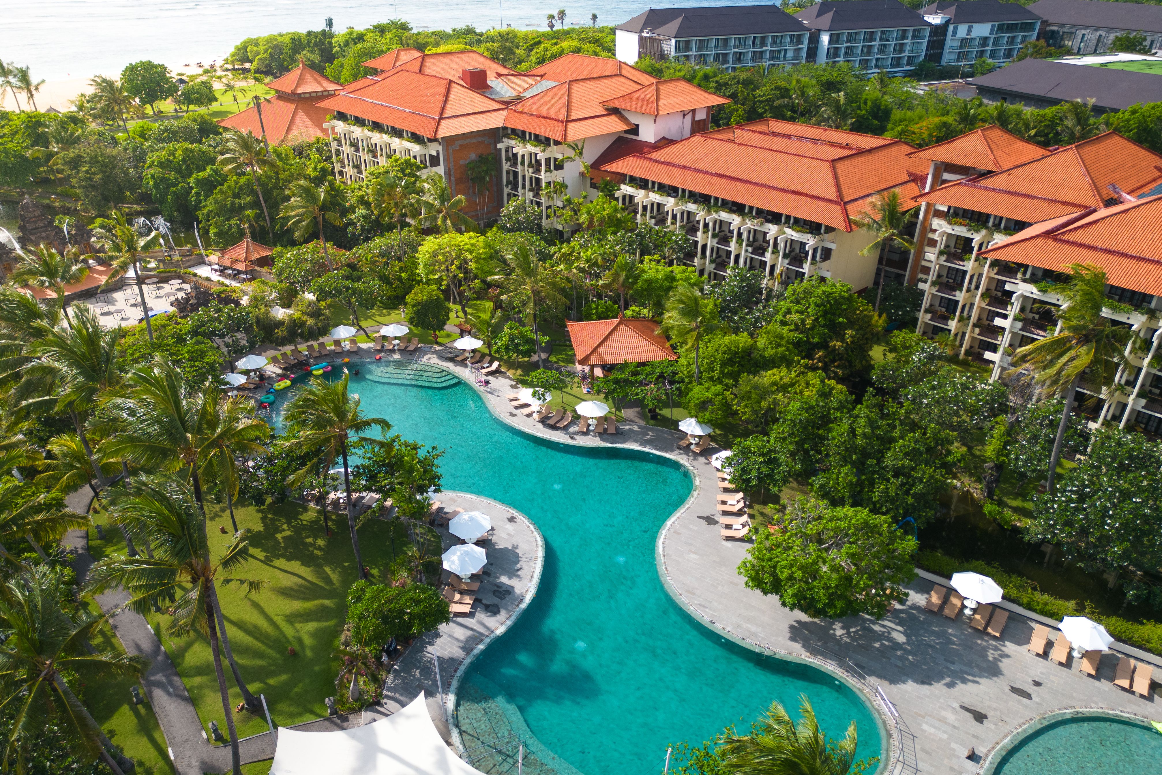 Indonesie Bali Nusa Dua Ayodya Resort Zwembad