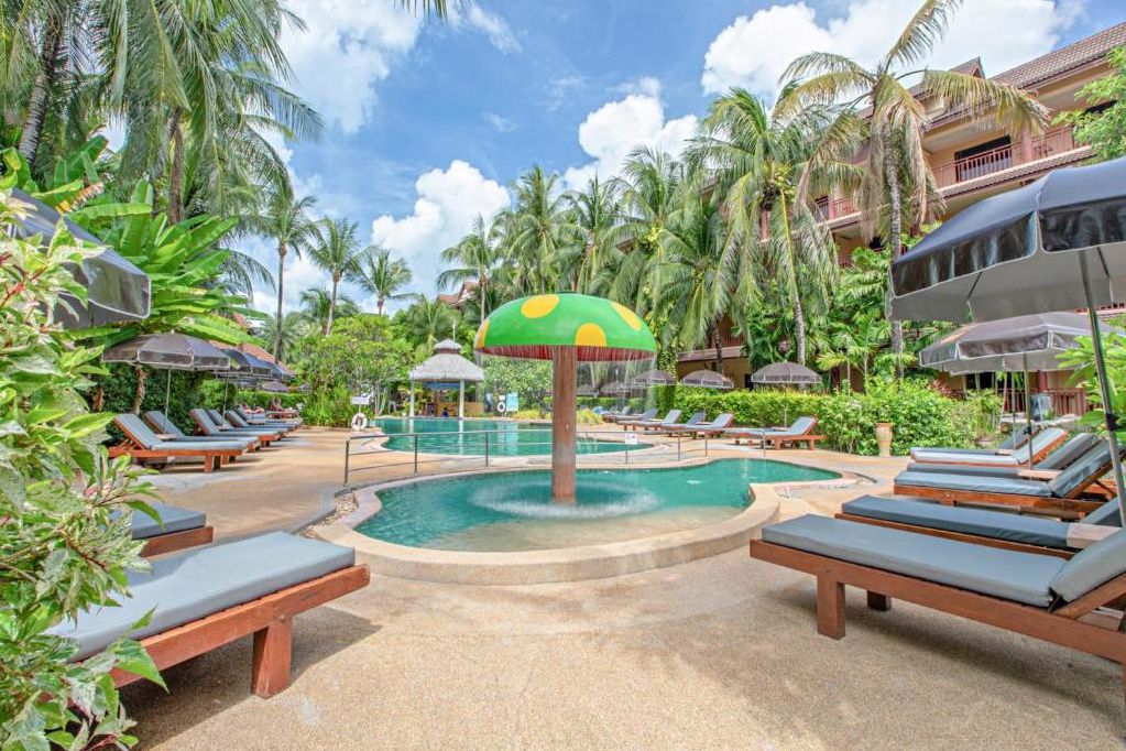 Thailand Phuket Kata Palm Resort Zwembad