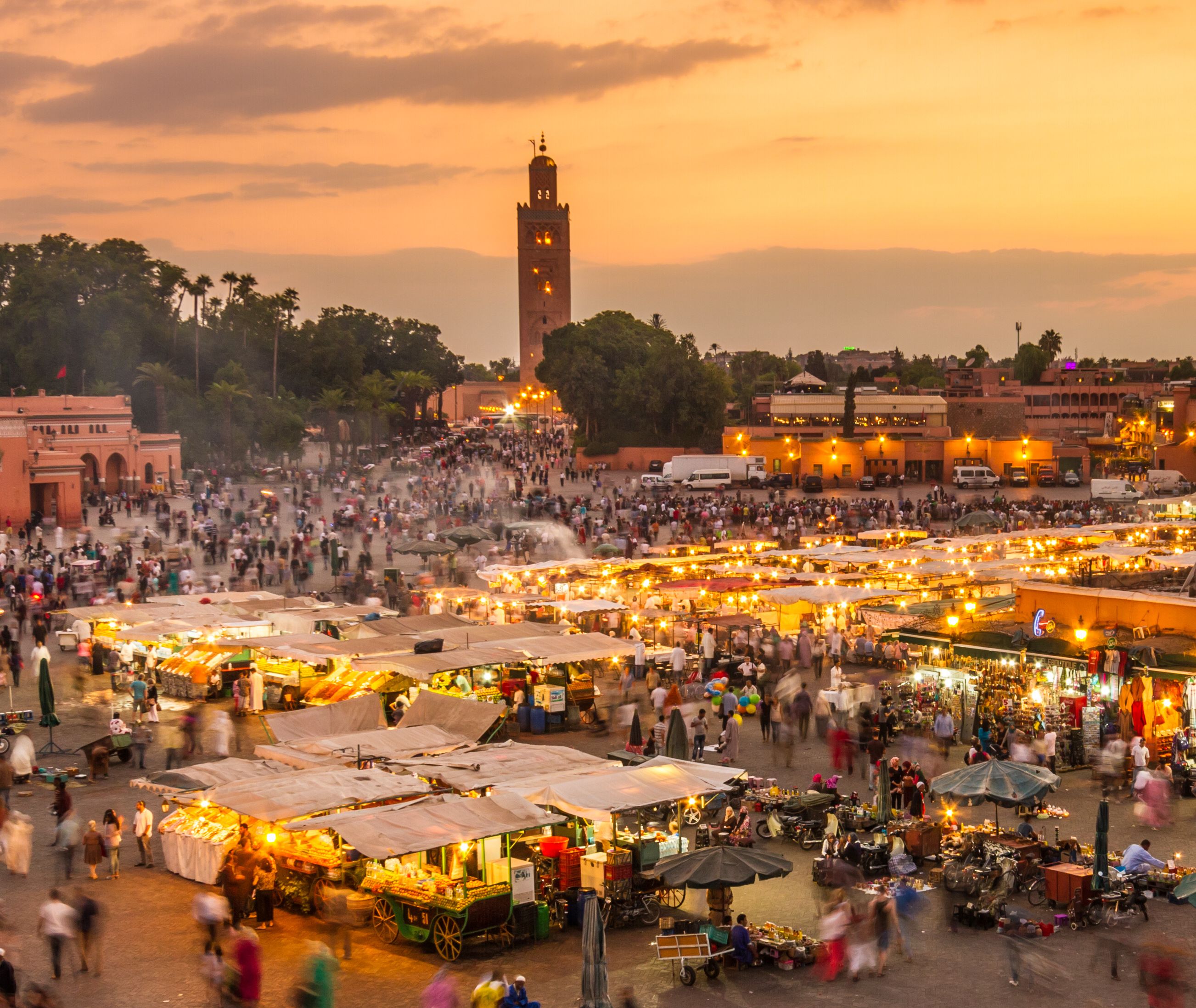 Marokko-Marrakesh-Djemaa-el-Fna-avond-3