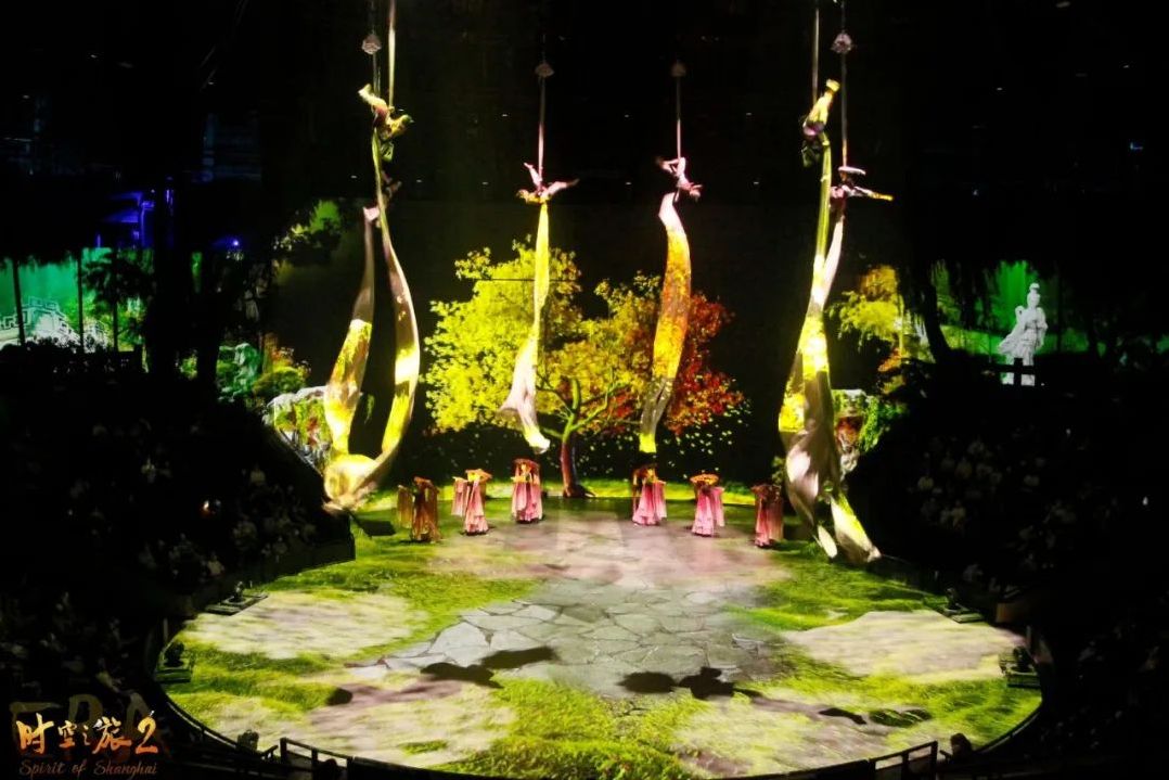China Shanghai Acrobaten Show Spirit of Shanghai