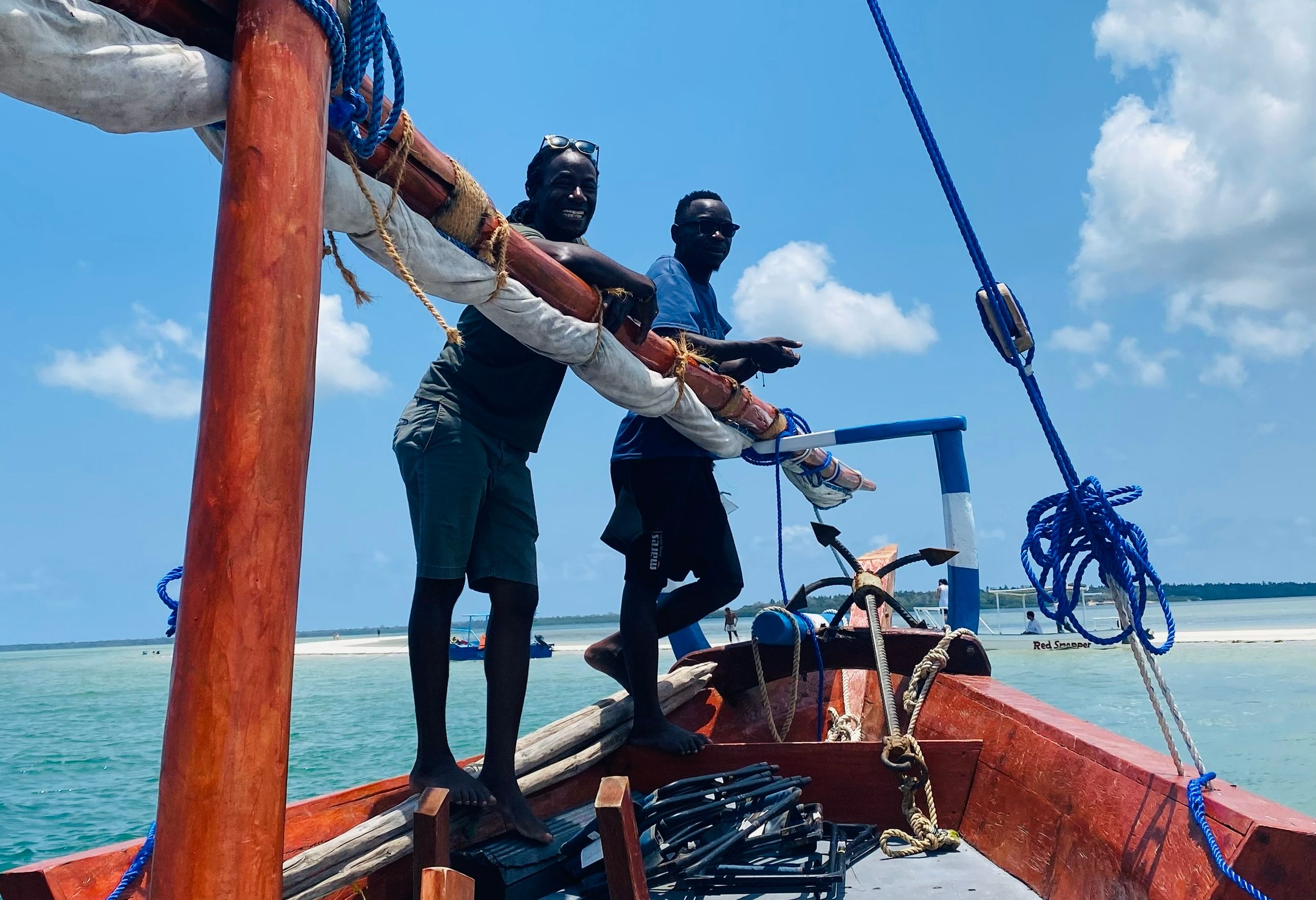 Vriendelijke bevolking van Mafia Island