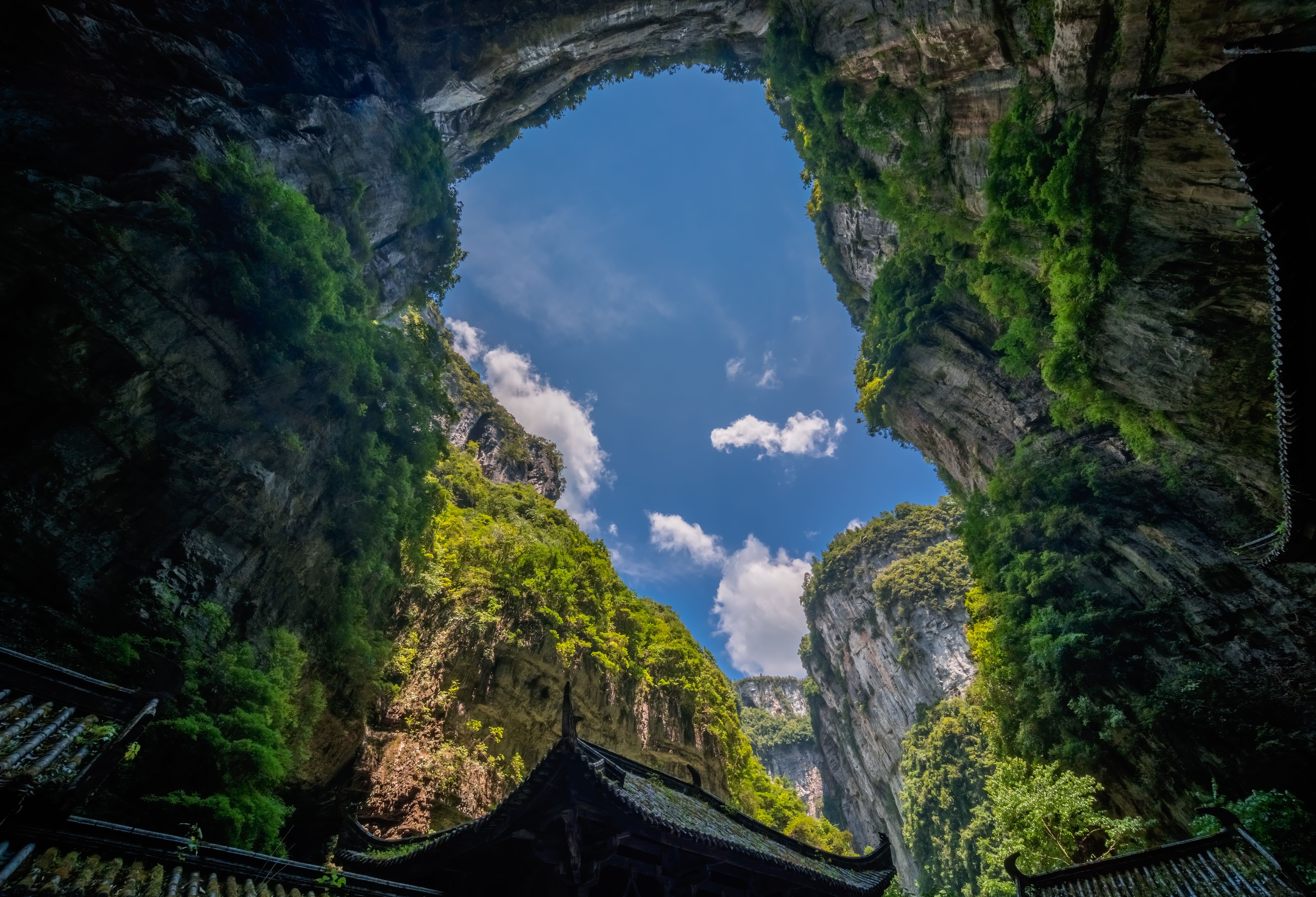 China Chongqing Wulong Karstgebergte