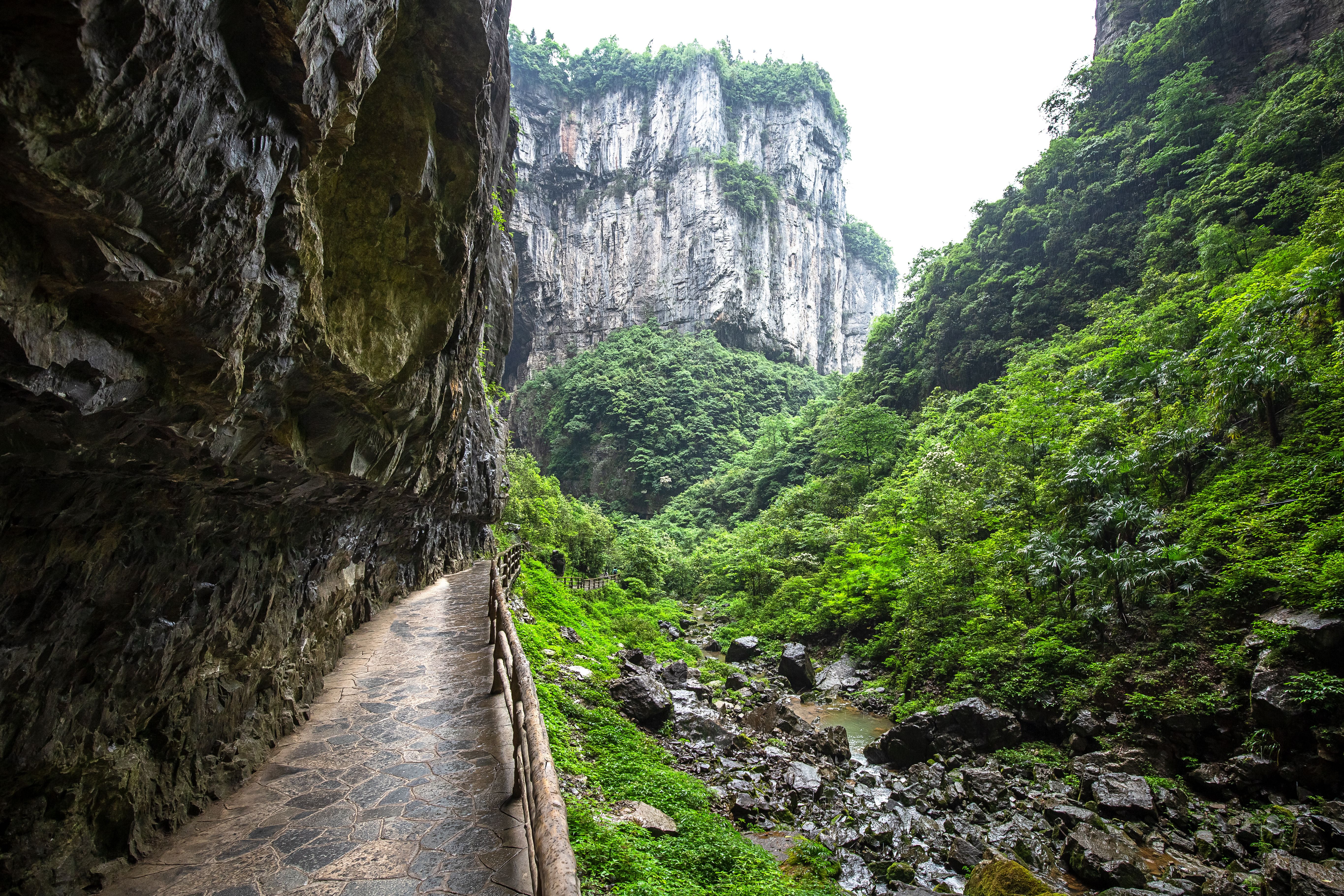 China Chongqing Wulong Karstgebergte