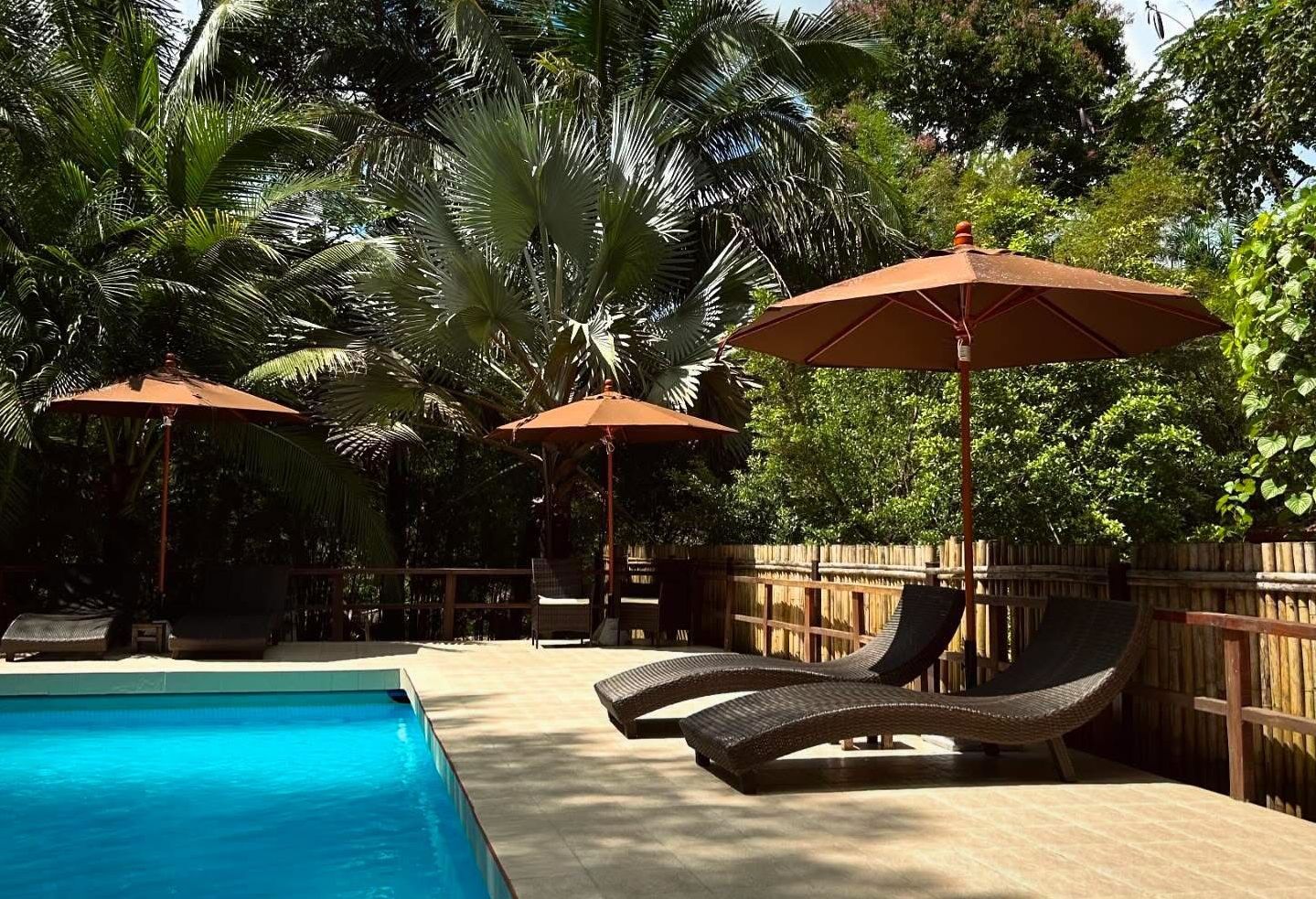 Thailand Khao Sok Paradise Resort Zwembad