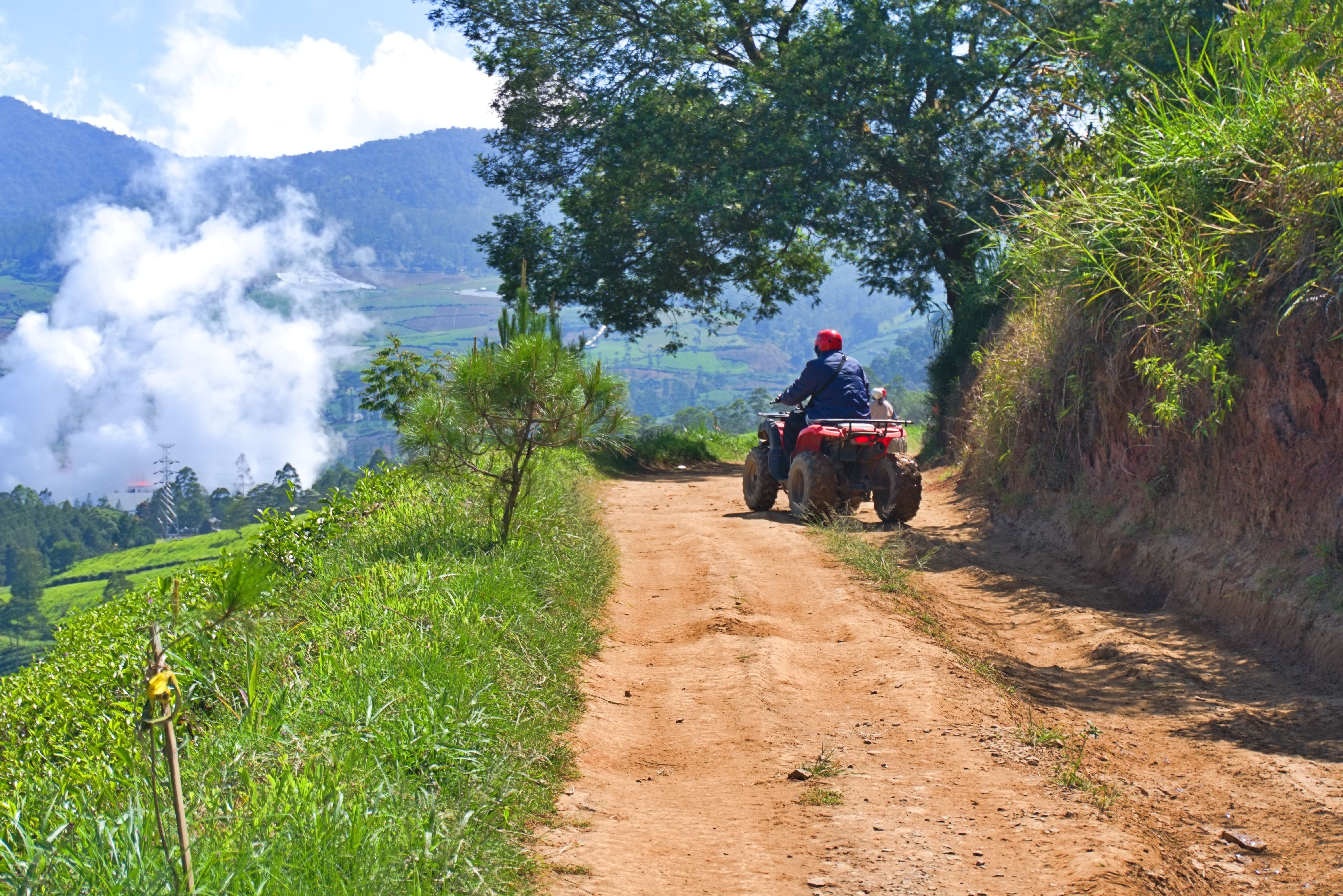 ATV quadbike rit in de Cameron Highlands