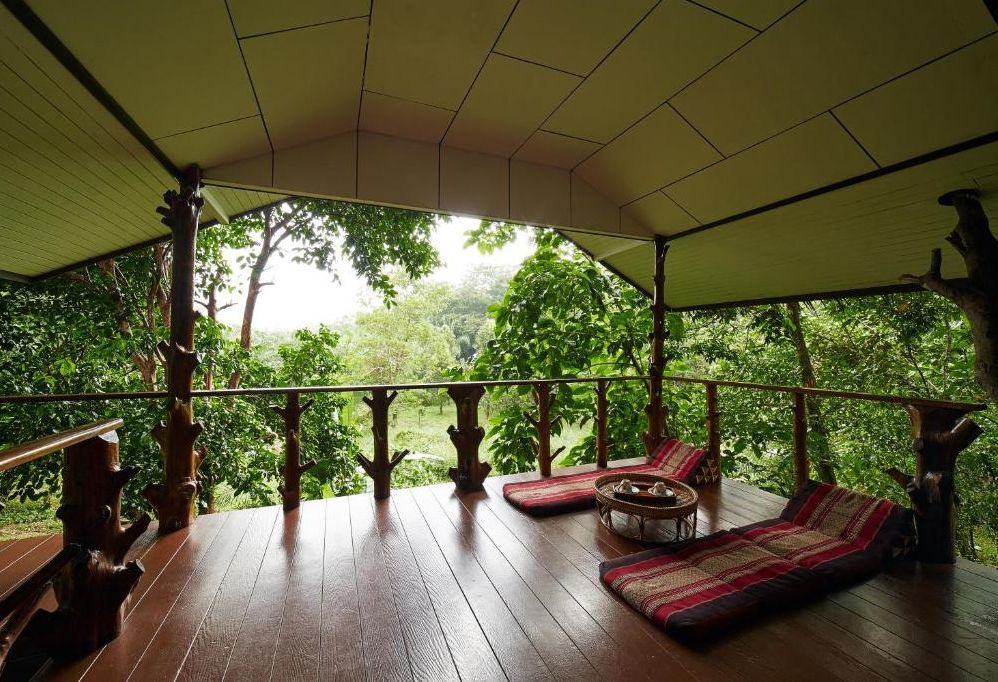 Thailand Khao Sok Paradise Resort Terras