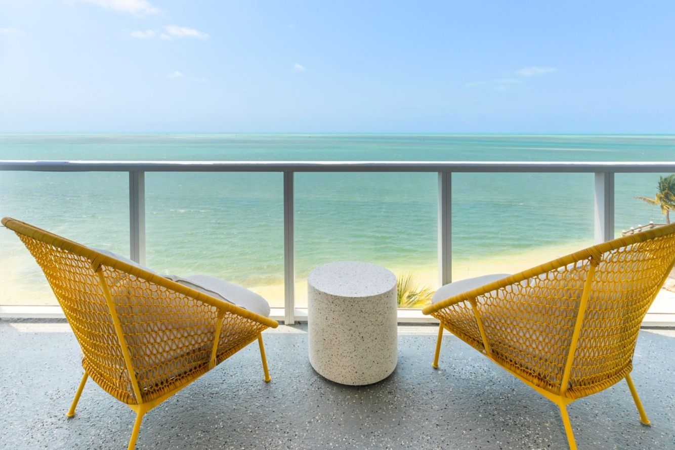 Amerika Islamorada Three Waters Resort Balkon