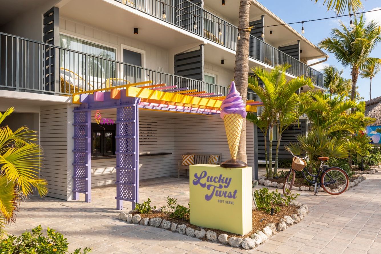 Amerika Islamorada Three Waters Resort IJskiosk