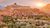 Marokko-Ait-Ben-Haddou-zonsondergang