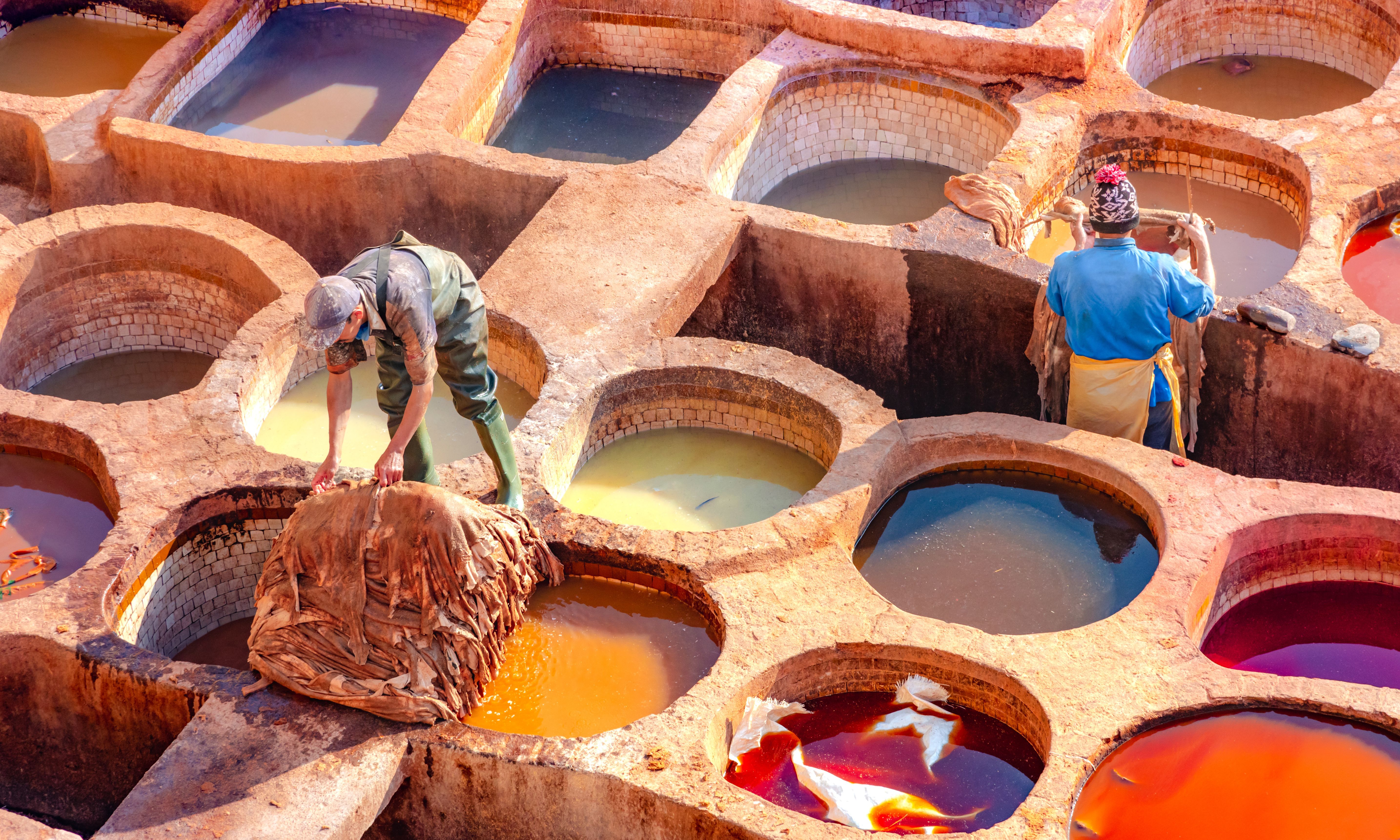 Marokko-Fez-verfbaden-UNESCO-3