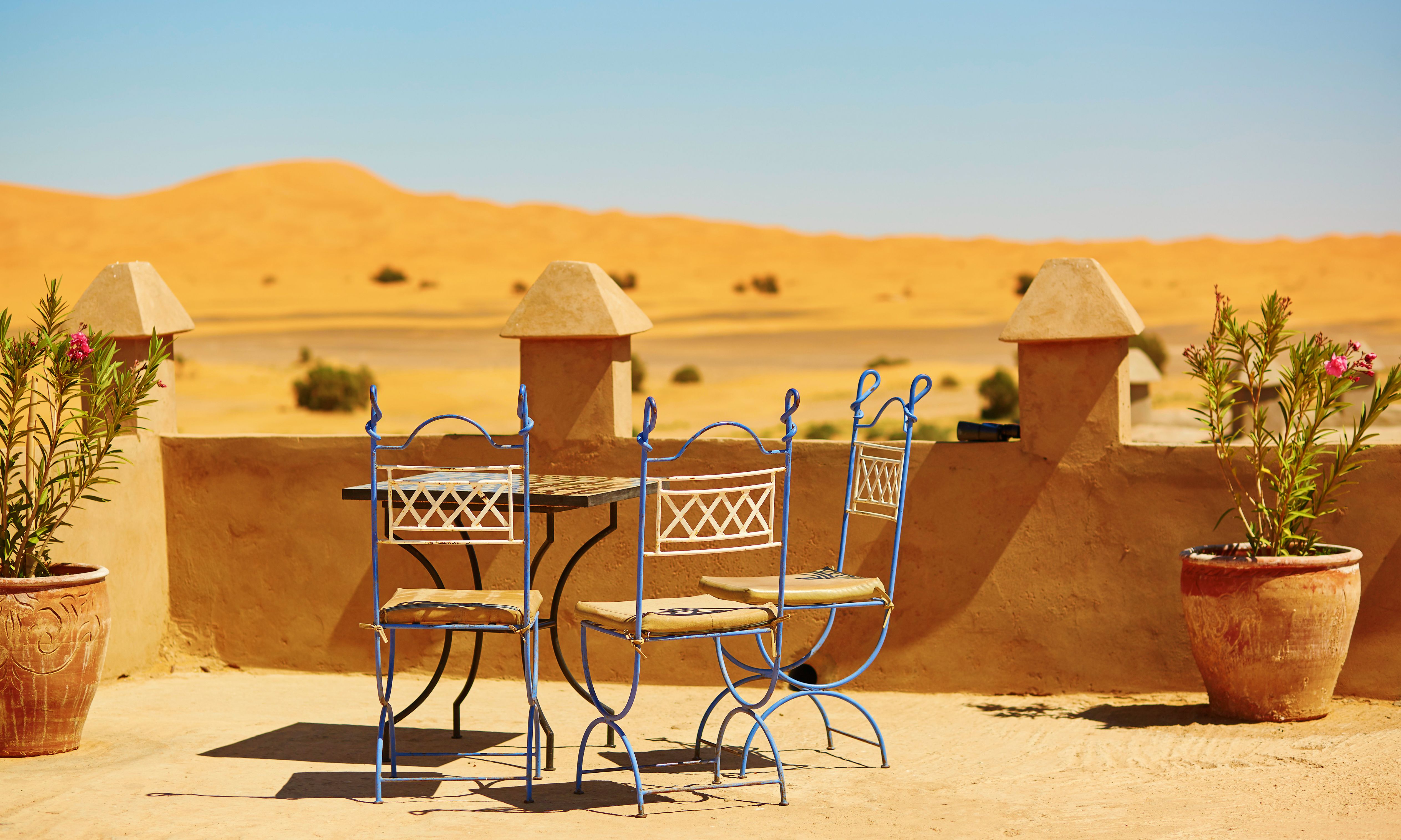 Marokko-Merzouga-terras