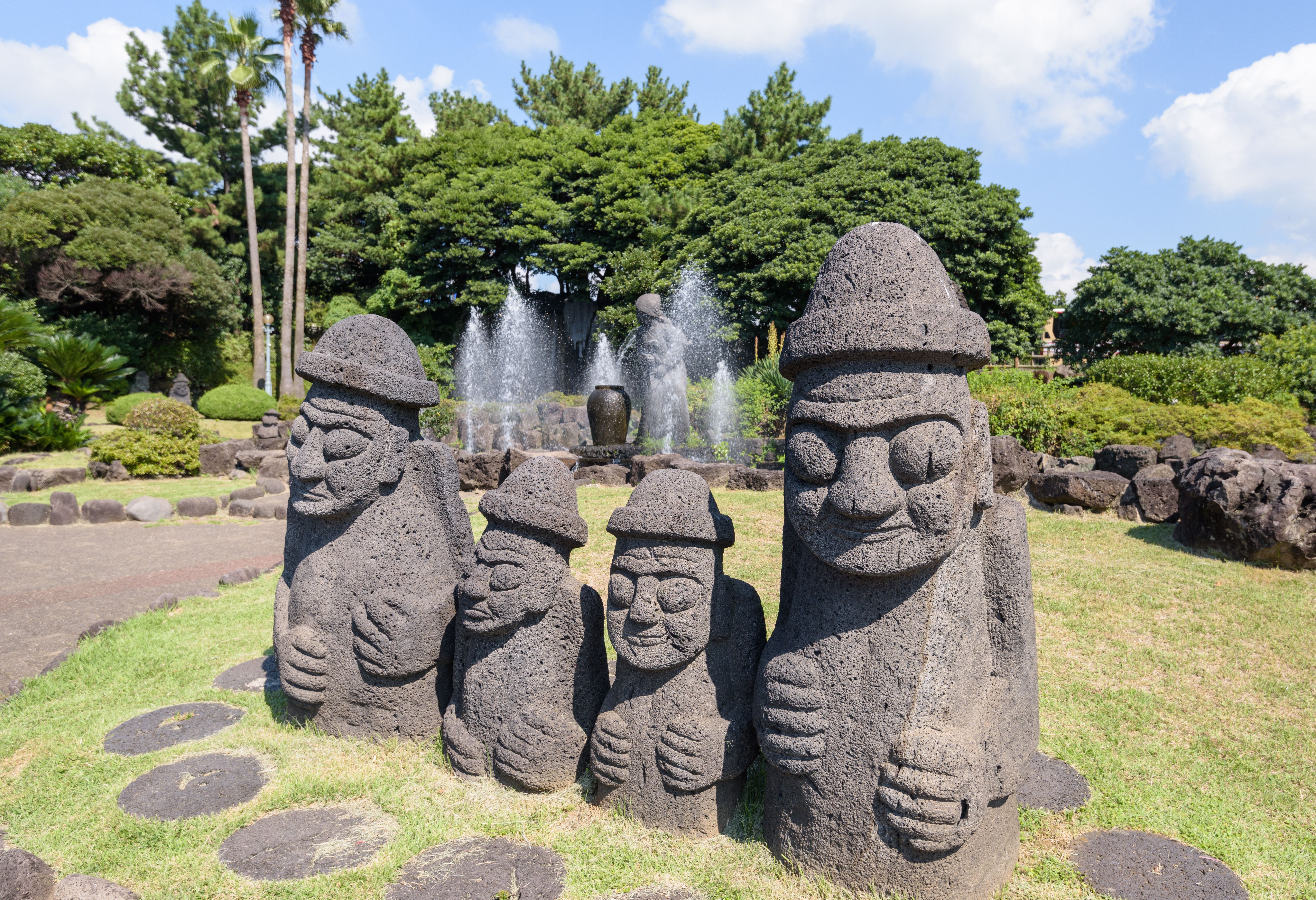 Stone Park Jeju island