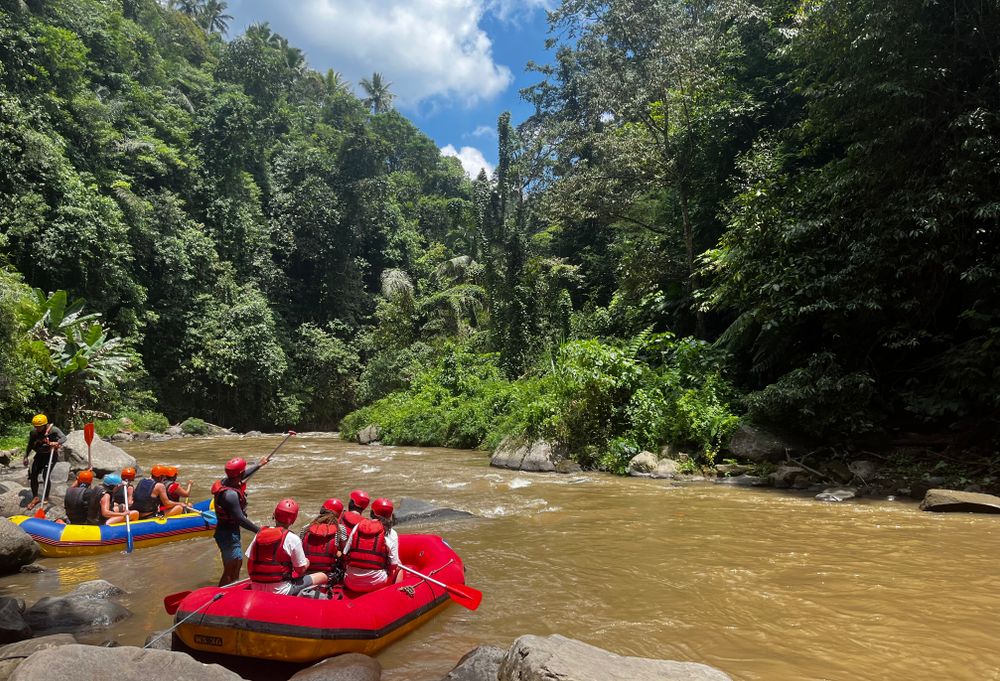 Bali Gili met Tieners Actief