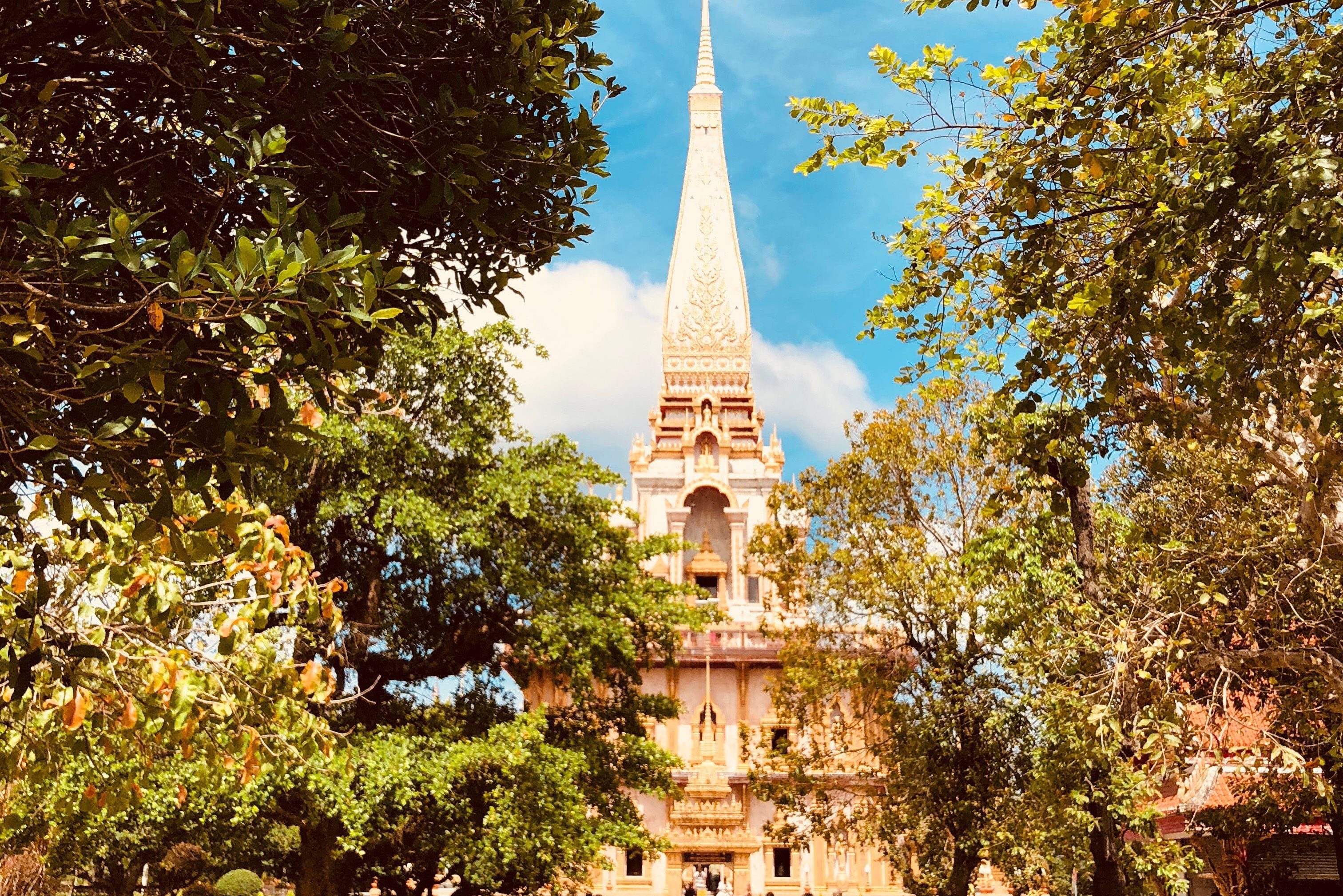 Wat Chalong op Phuket in Thailand