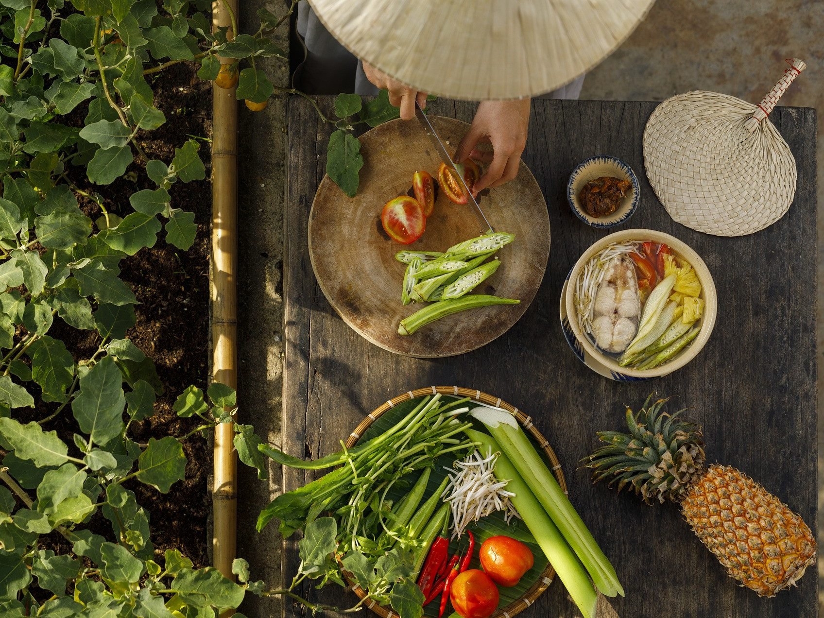 Een kookcursus in Hanoi, Vietnam