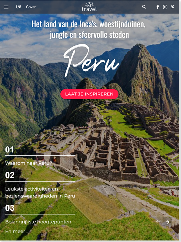 Online magazine Peru