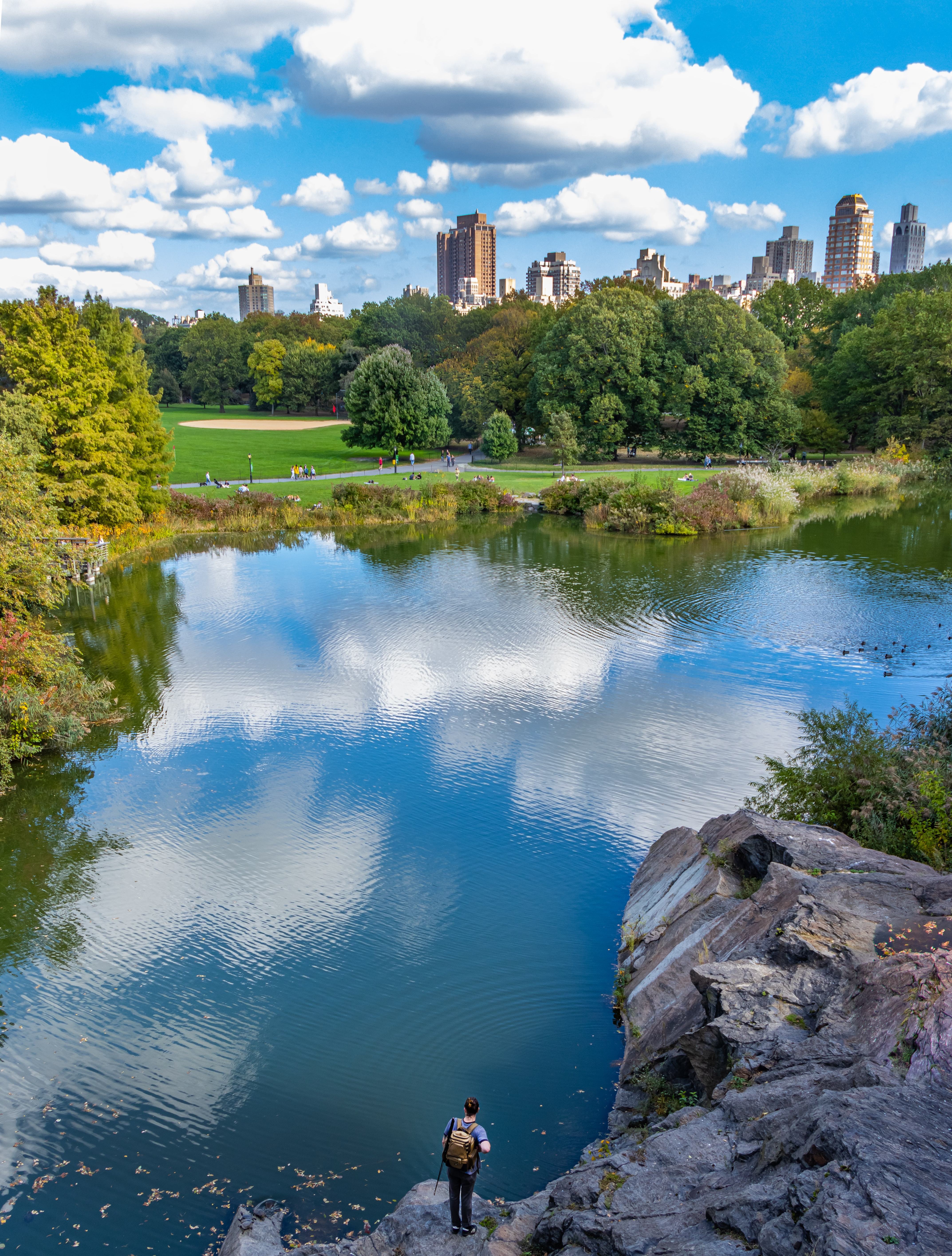 Het grootse Central Park in New York