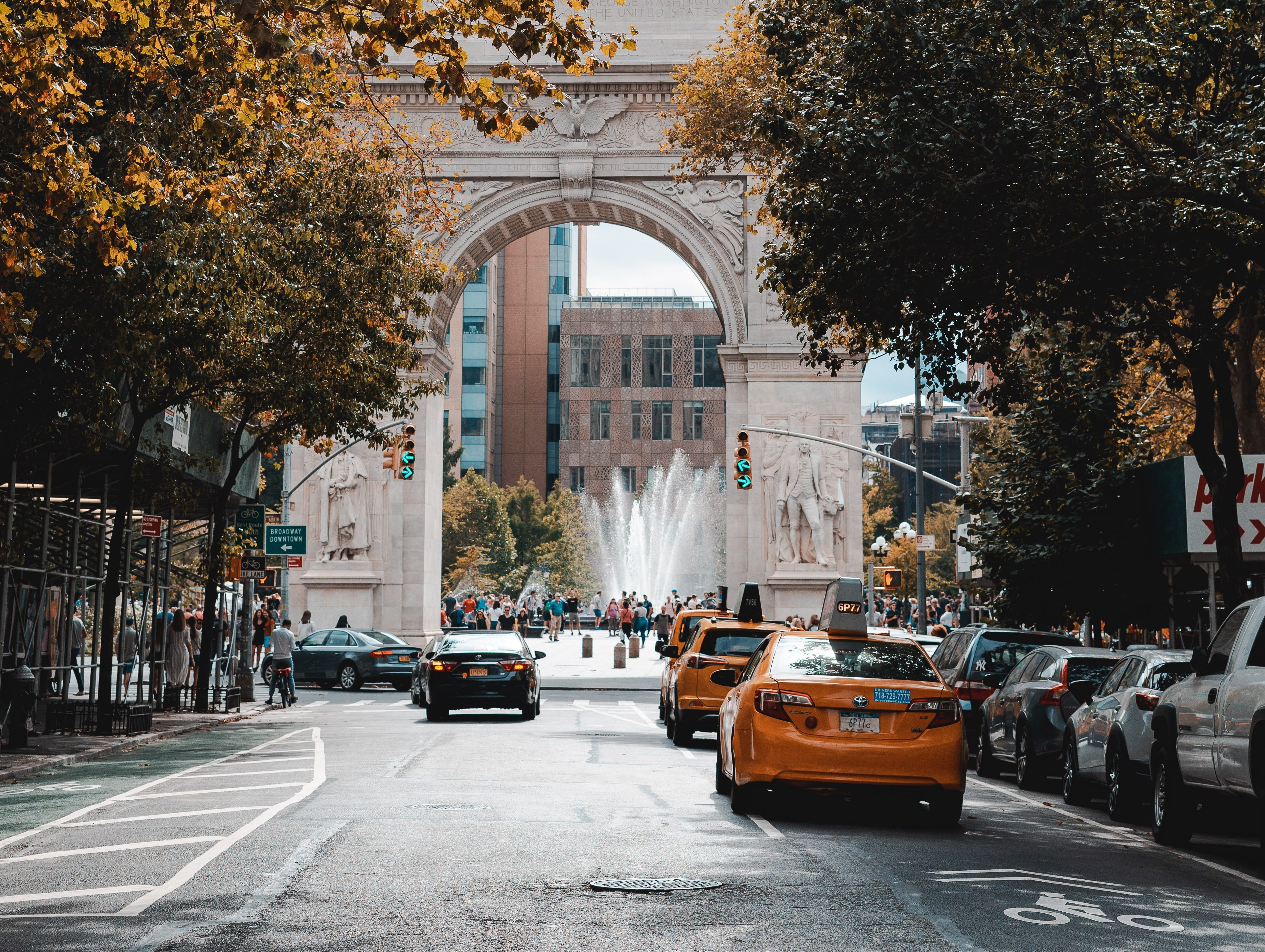 Arc de Triomph in Greenwich Village, New York