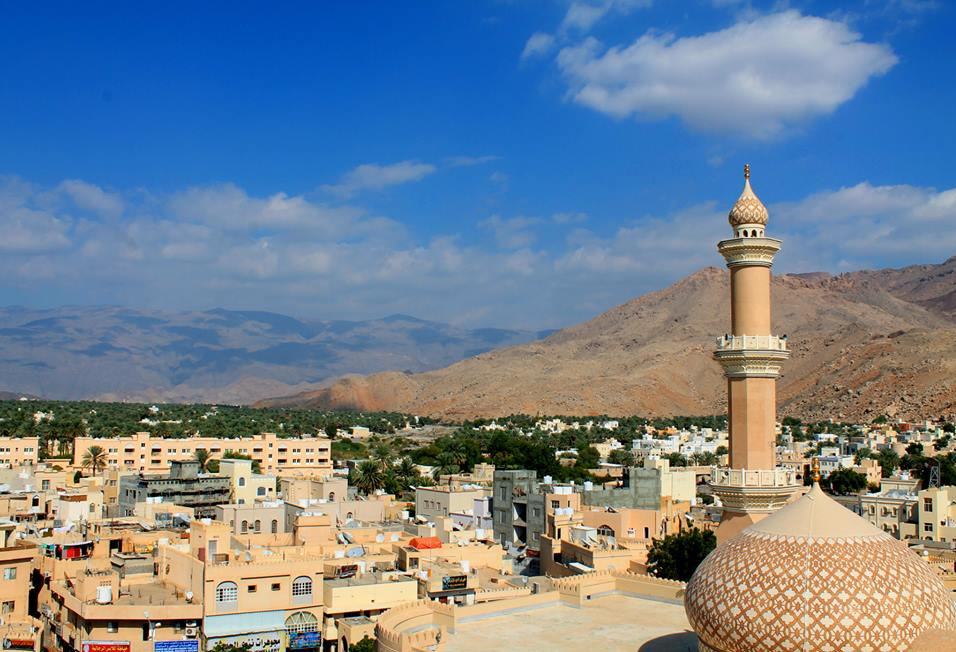 Fort van Nizwa en omgeving in Muscat