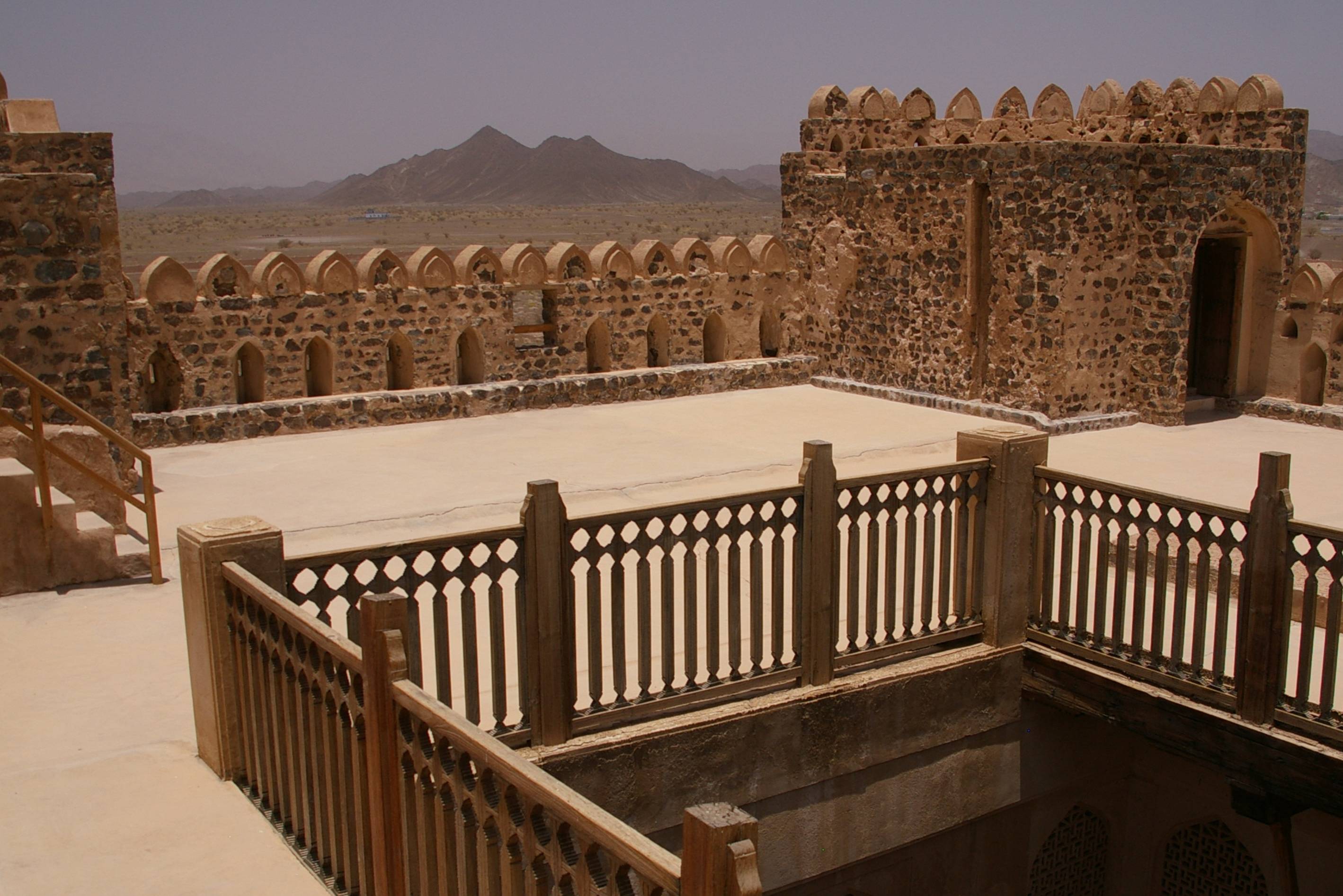 Het prachtige kasteel van Jabrin in Oman