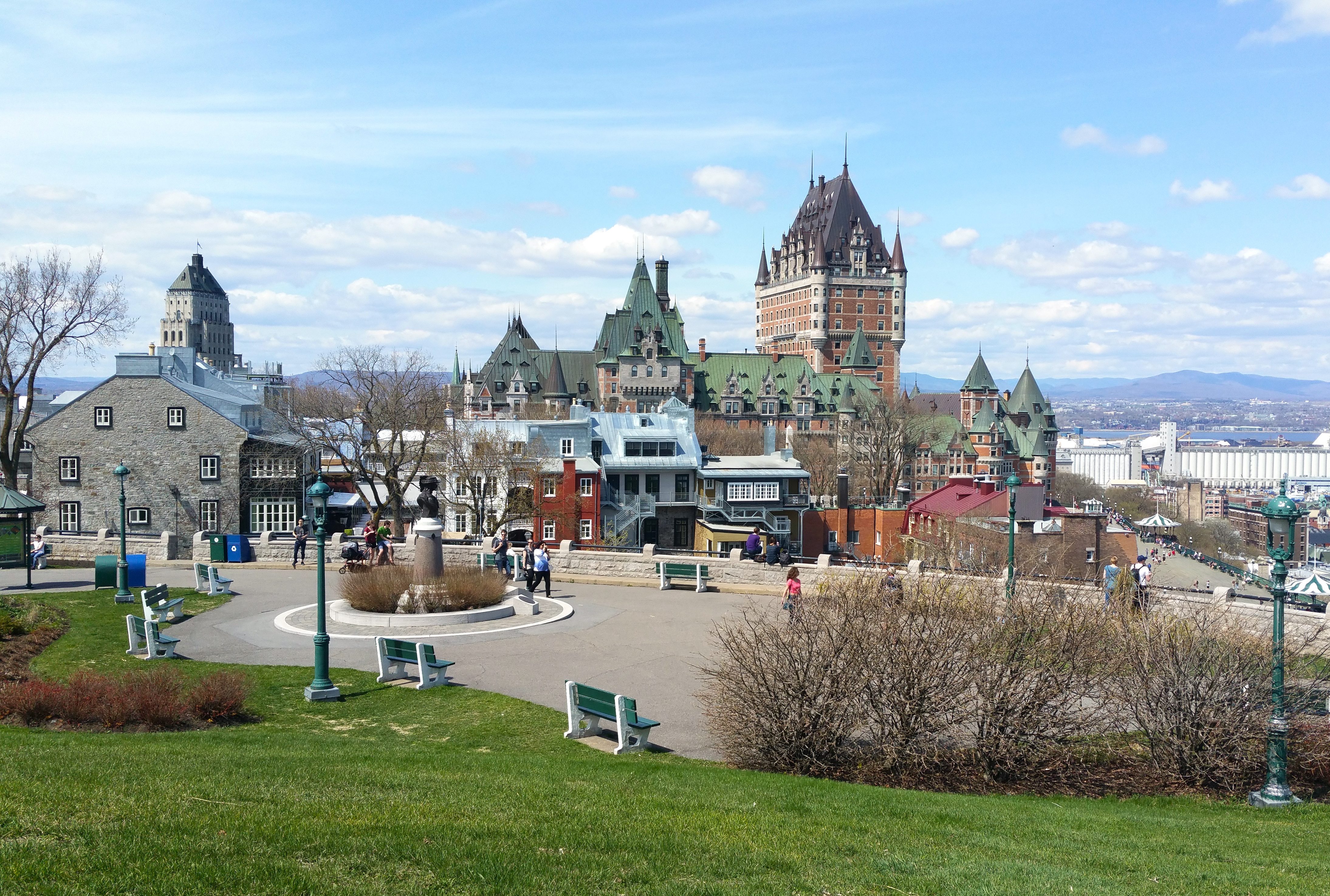 Chateau Frontenac in Quebec City, Canada