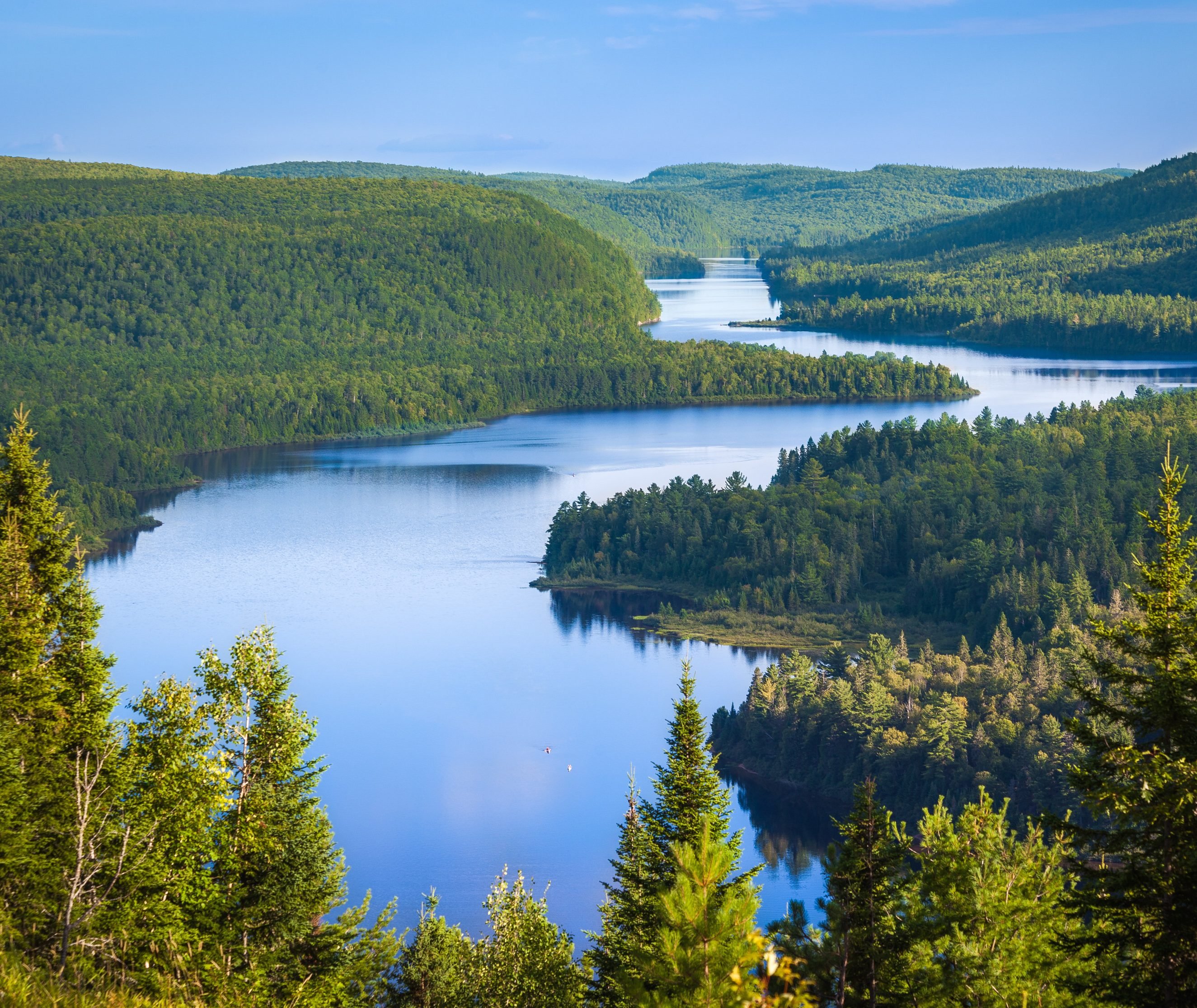 De meren van Quebec, Canada