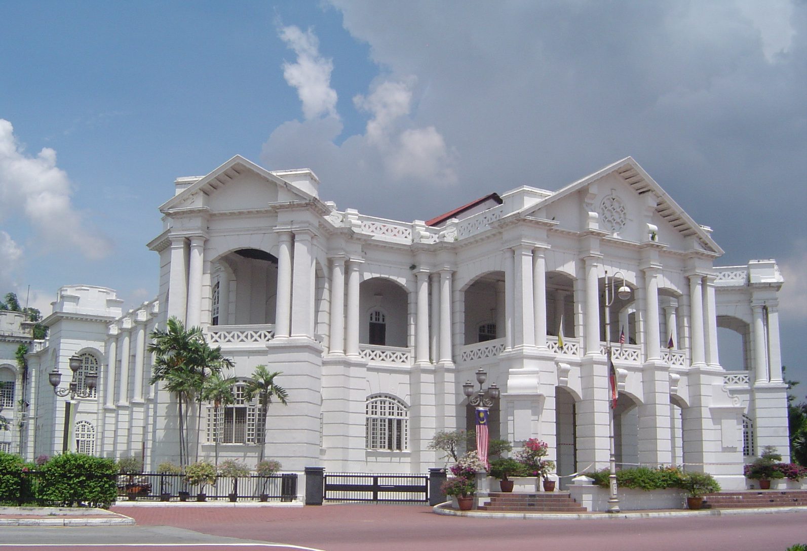 Koloniaal huis in Ipoh in West-Maleisië