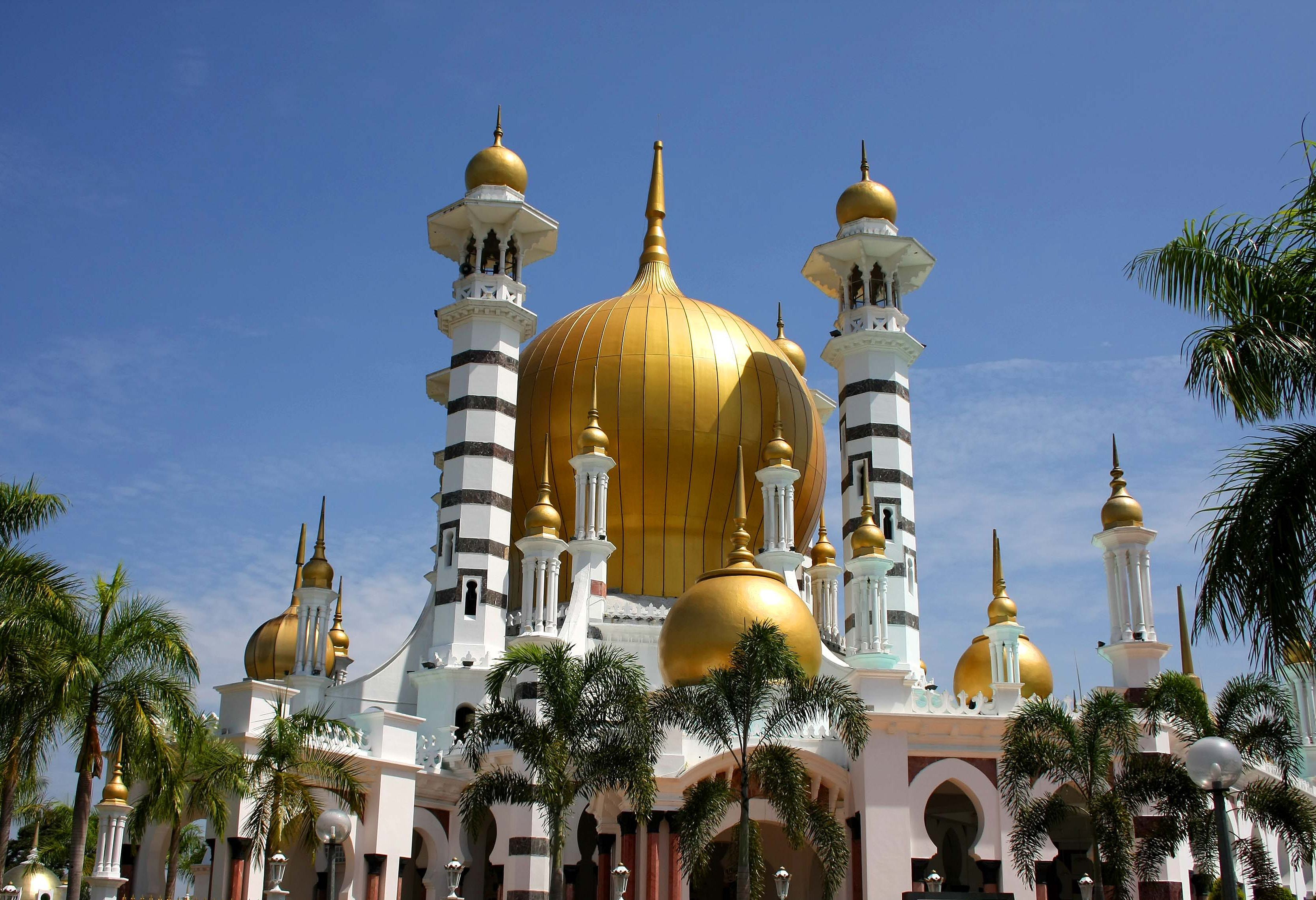 Ubudiah moskee in Kuala Kangsar in West-Maleisië