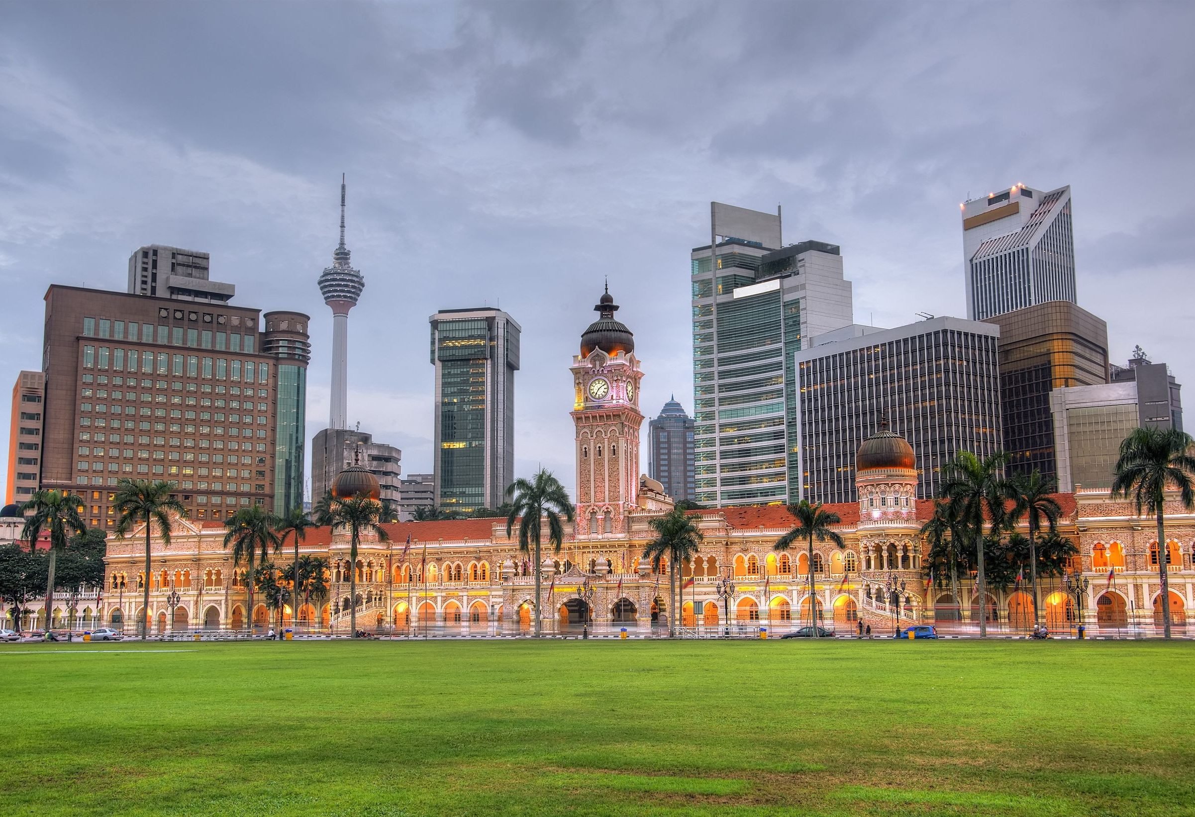 Merdeka Square in Kuala Lumpur in West-Maleisië