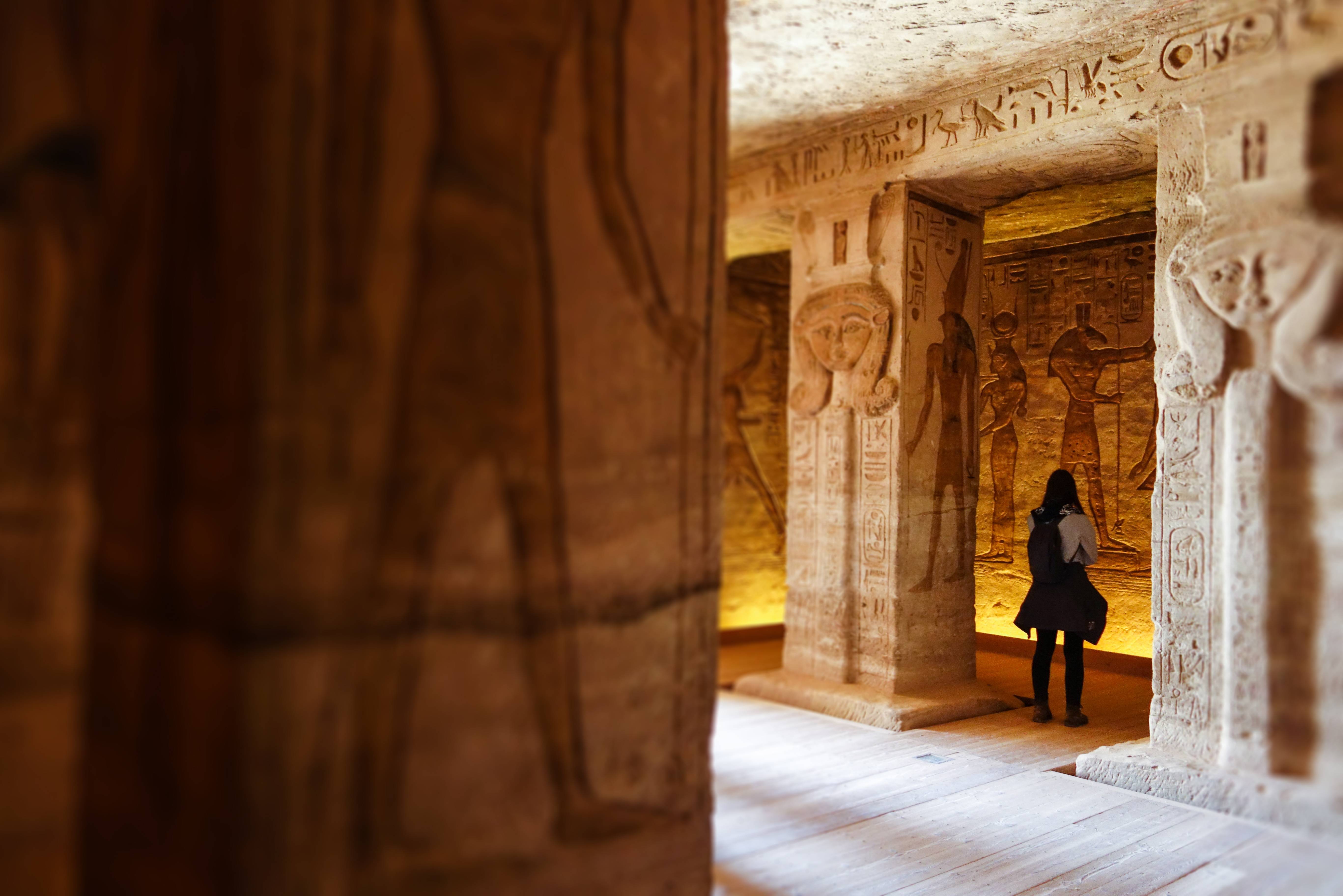Abu Simbel in Egypte