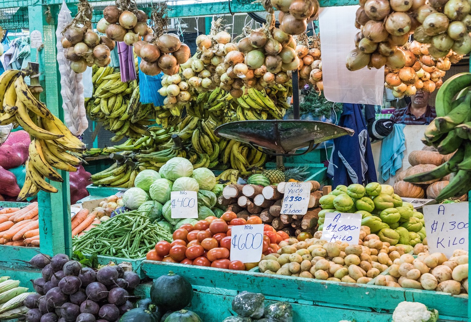 Markt in San Jose in Costa Rica