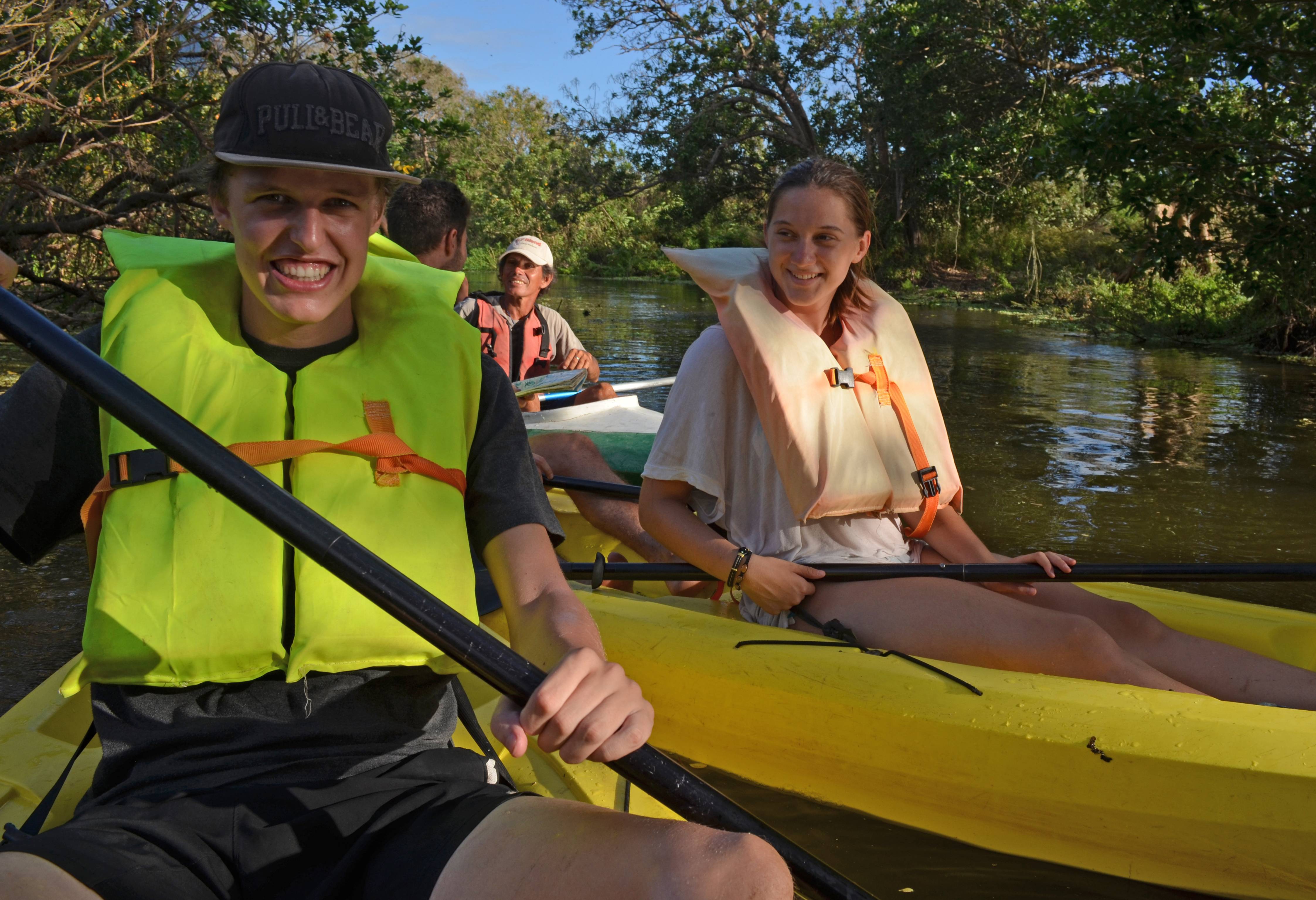 Kajakken op Ometepe in Nicaragua