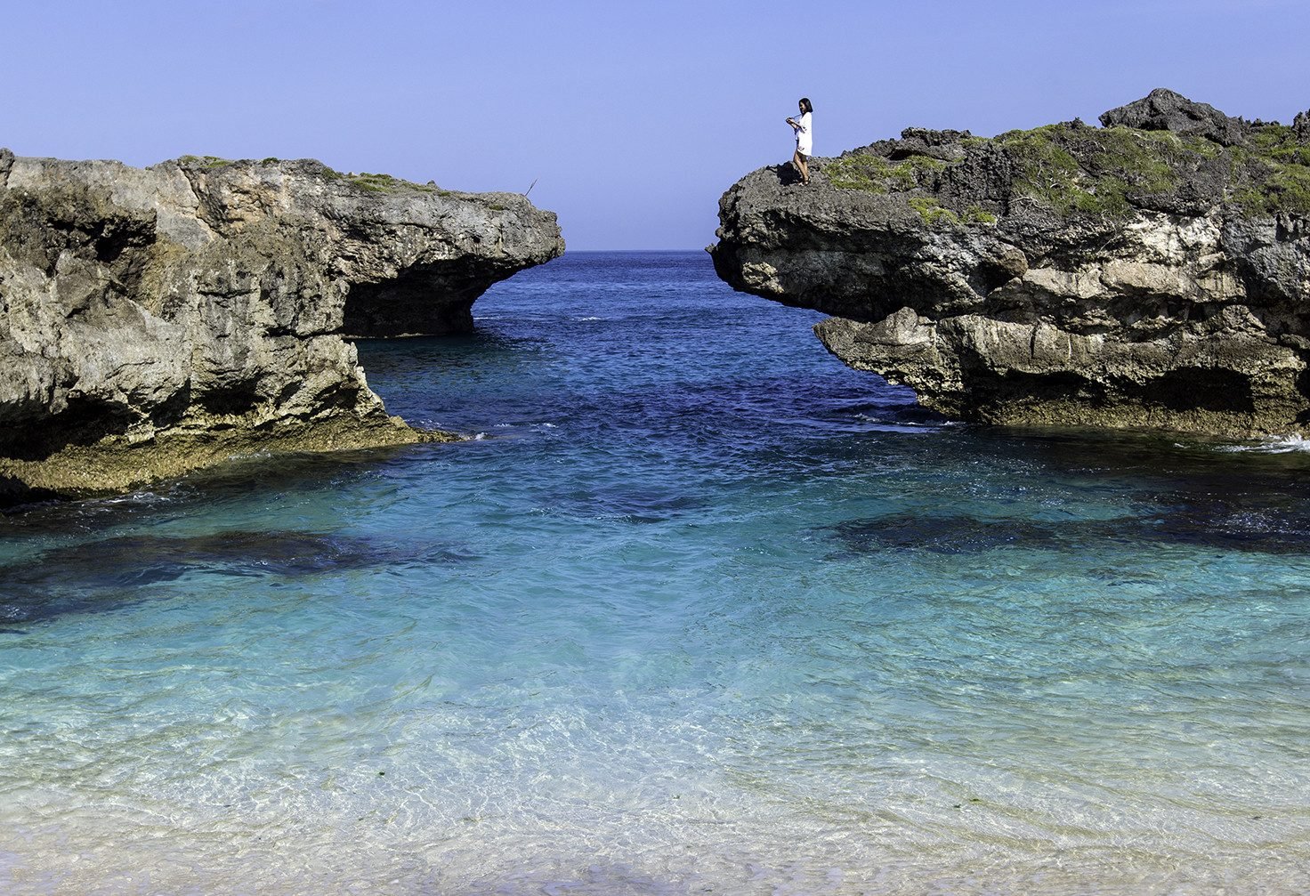 Mandorak Beach op Sumba in Indonesie