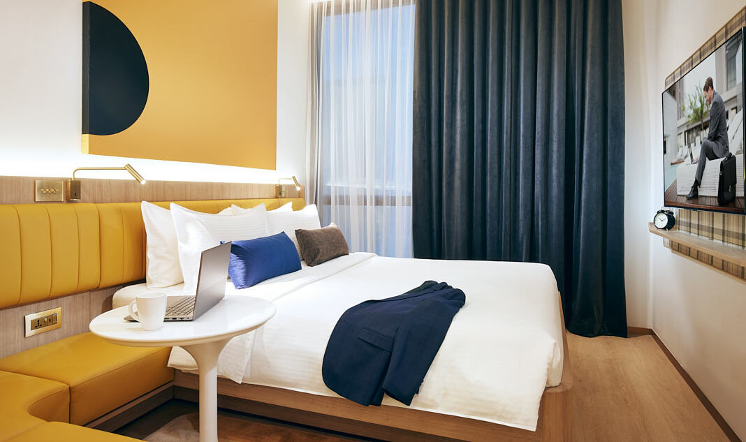 Superior kamer in het Citadines Connect City Centre Singapore