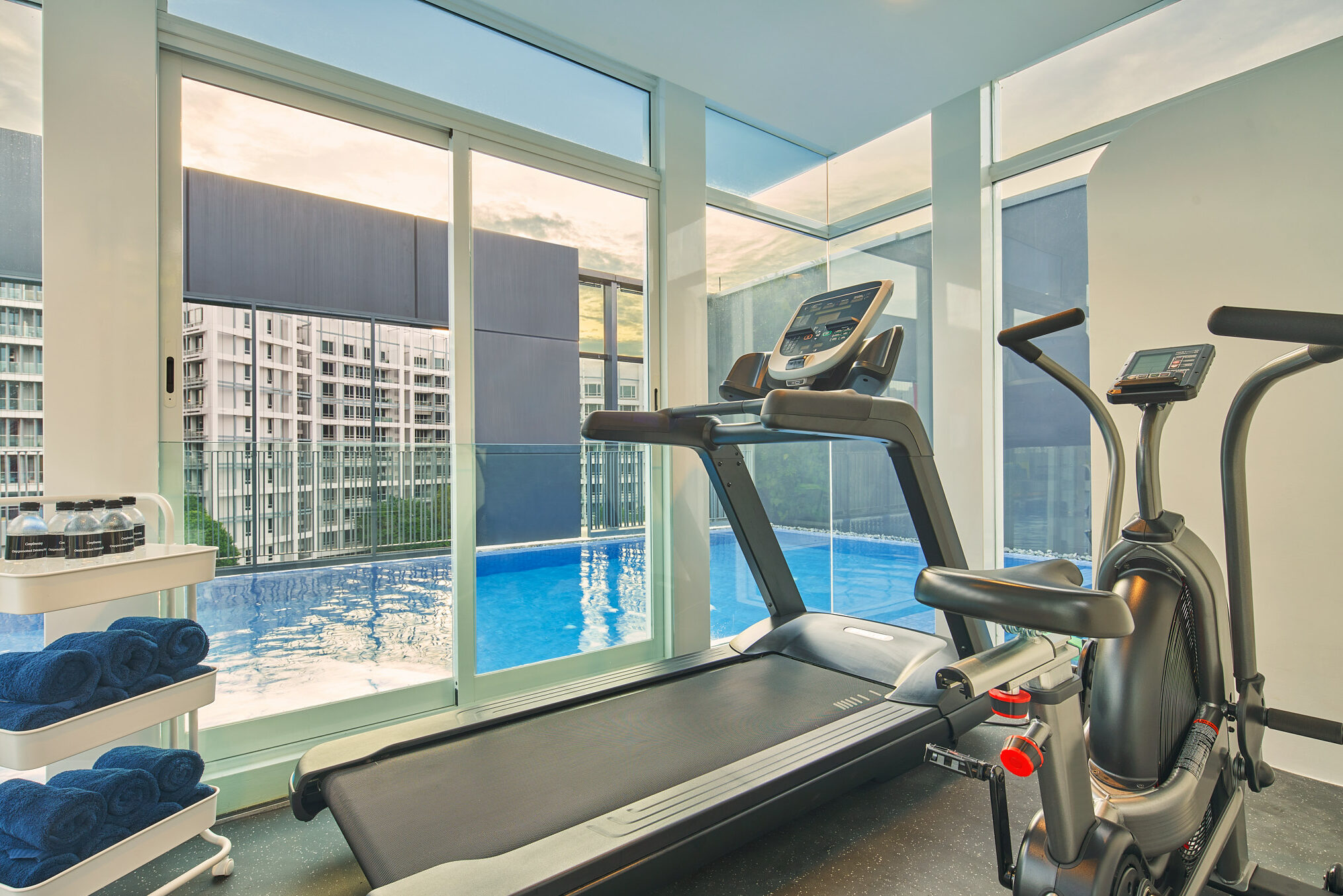 Gym in het Citadines Connect City Centre Singapore