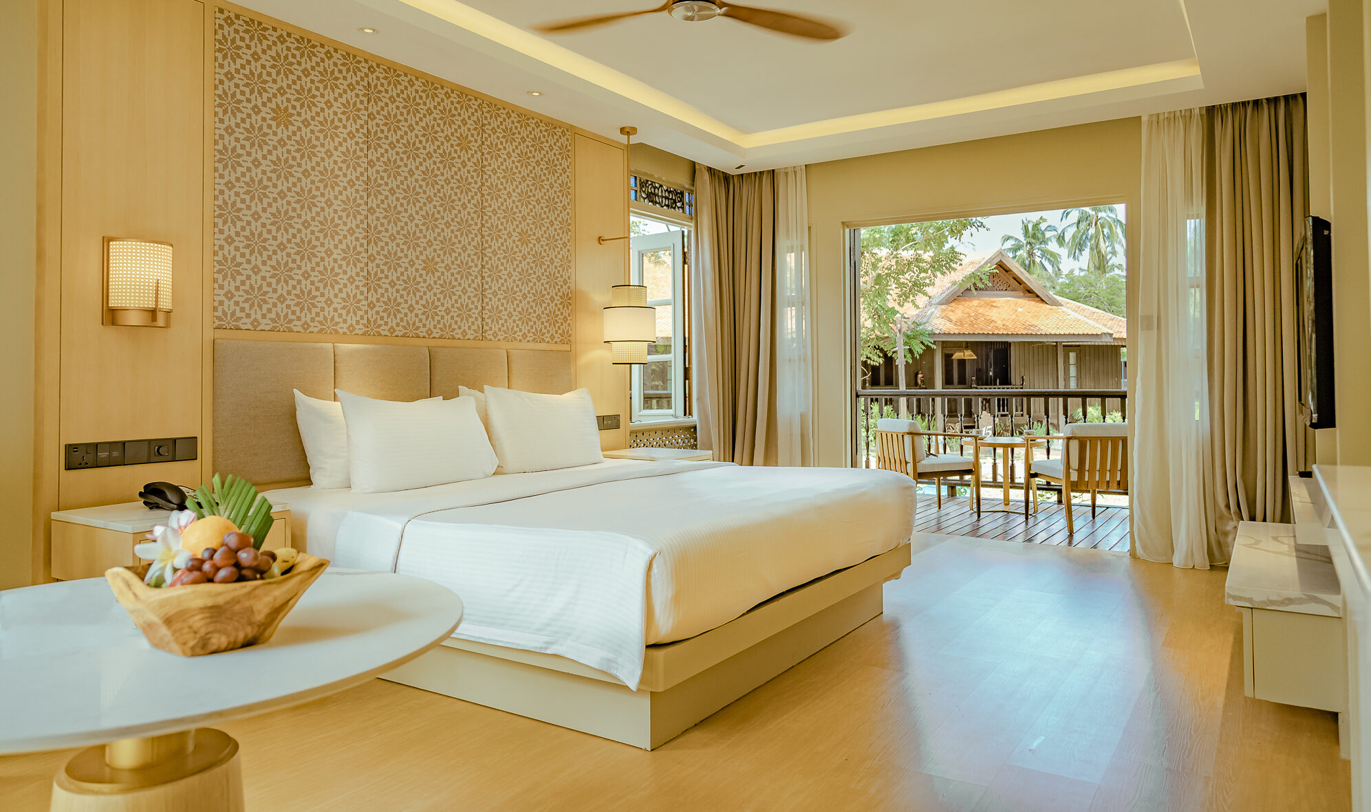 Maleisie Langkawi Pelangi Beach Resort Garden Terrace Kamer