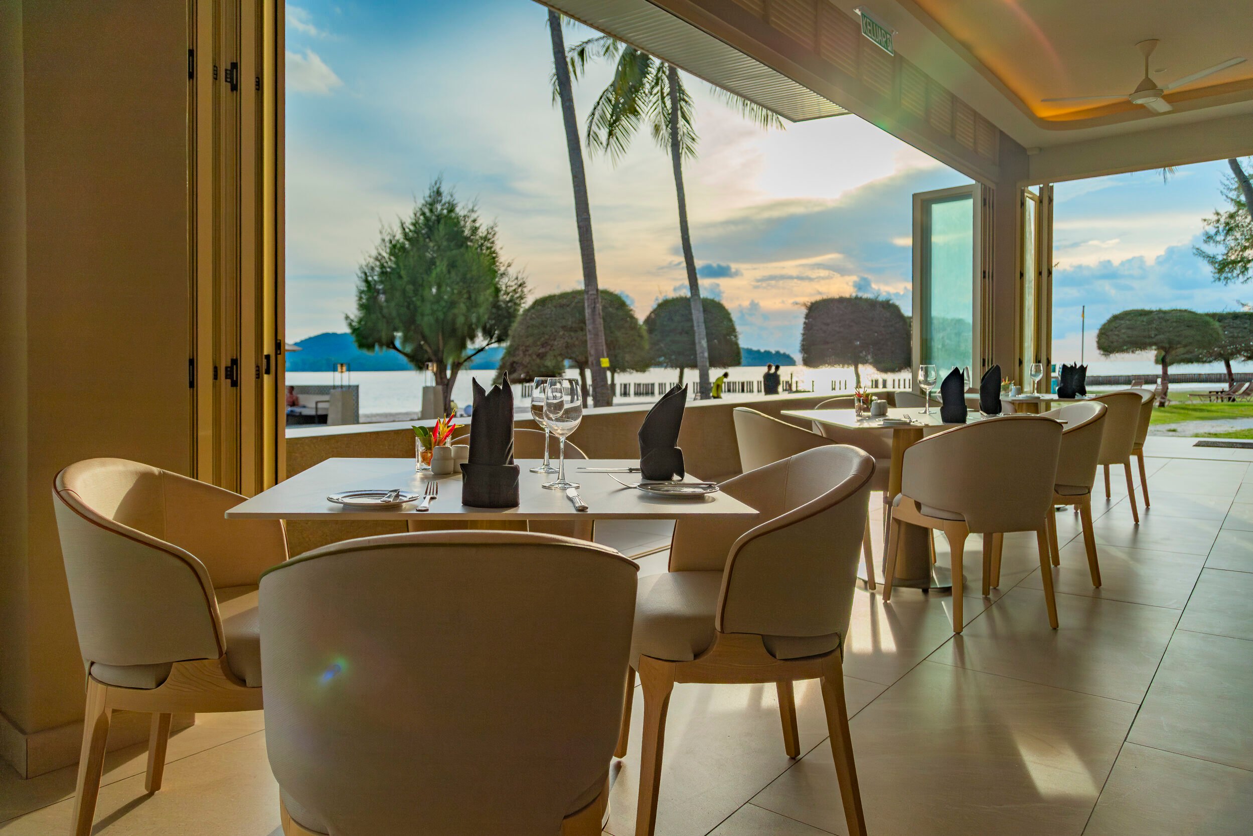 Maleisie Langkawi Pelangi Beach Resort Dining