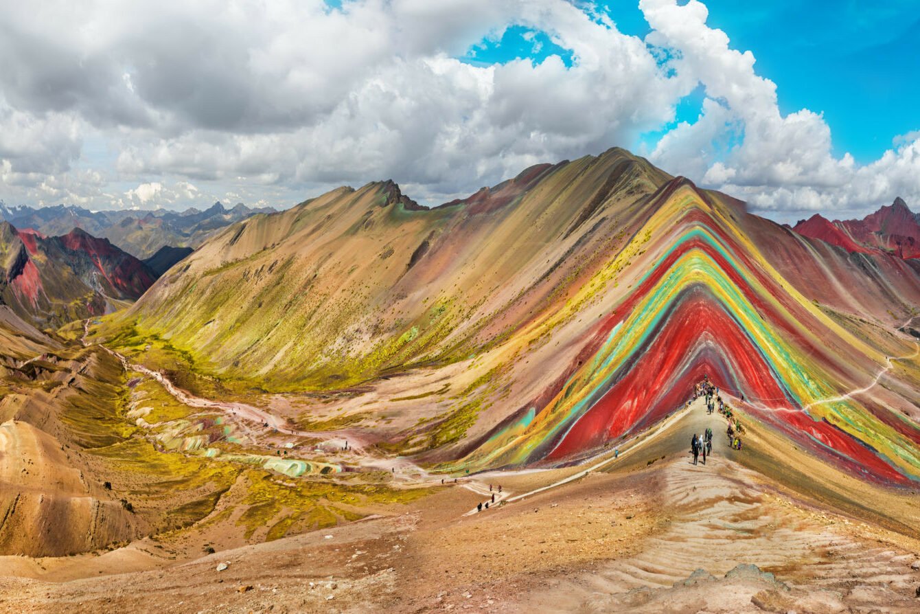 Rainbow Mountain in Peru